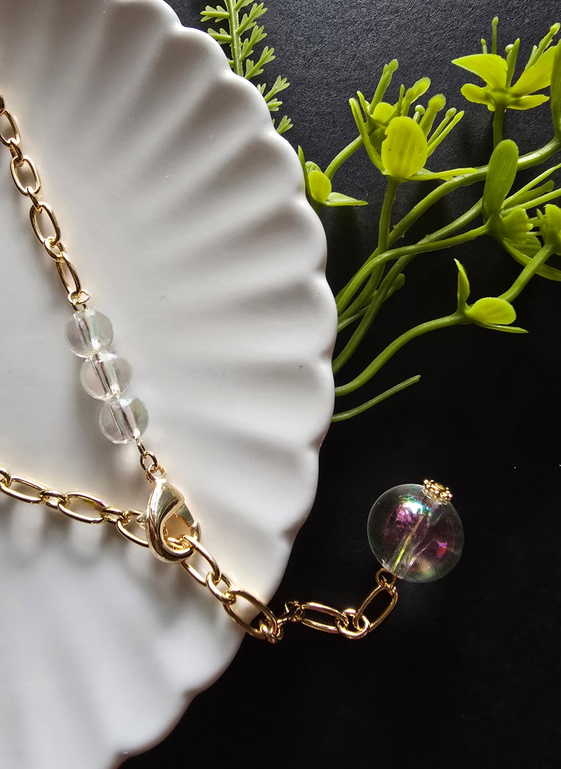 오로라 비즈 목걸이 상품이미지5