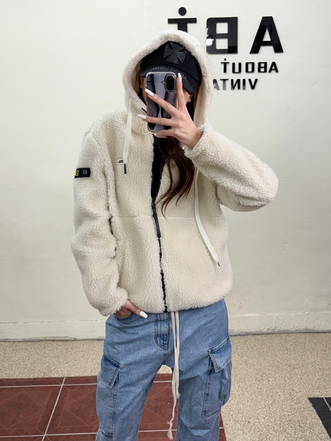 내셔널 지오그래픽 뽀글 후리스 상품이미지1