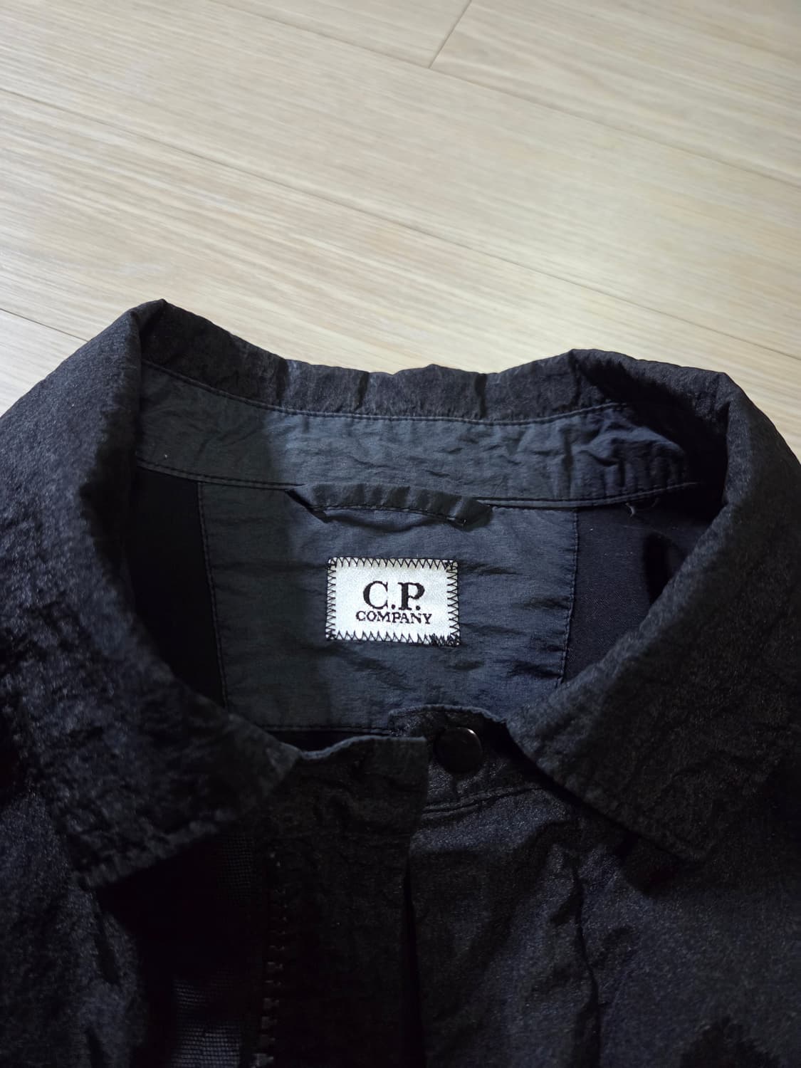 C.P컴퍼니 가먼트 다잉 렌즈 오버셔츠 (블랙) 상품이미지7