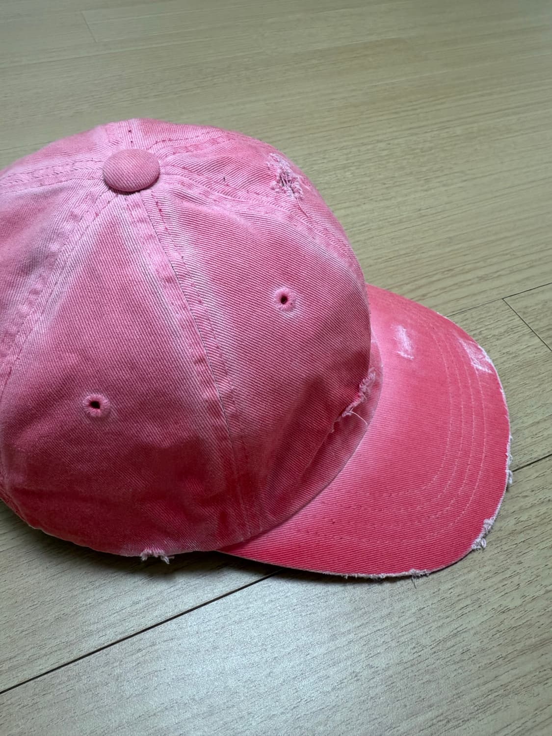 밀리티지 디스트레스드 볼캡 상품이미지2