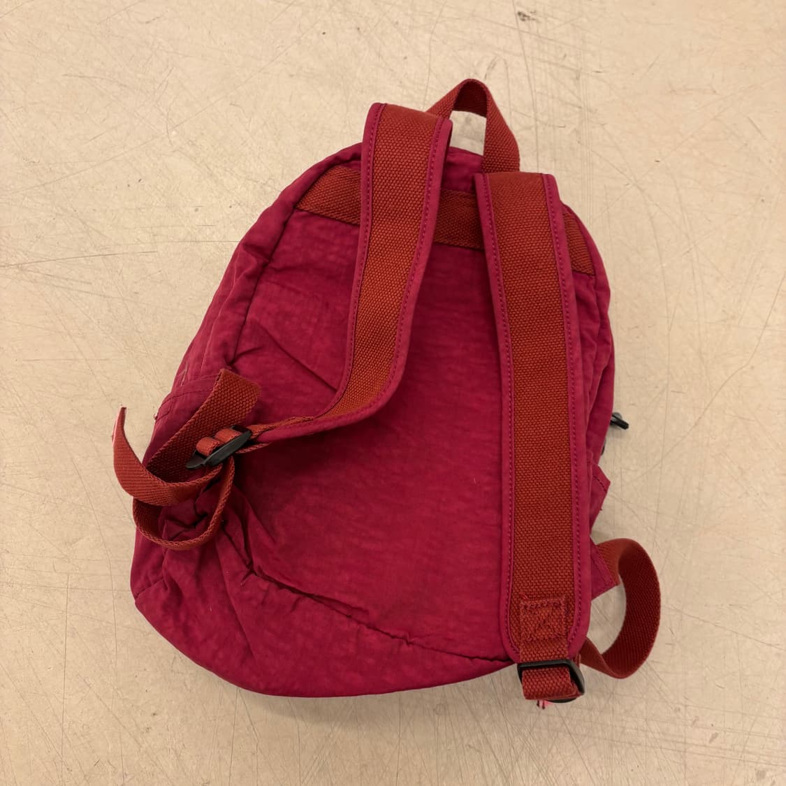 키플링 레드 미니 백팩 상품이미지3