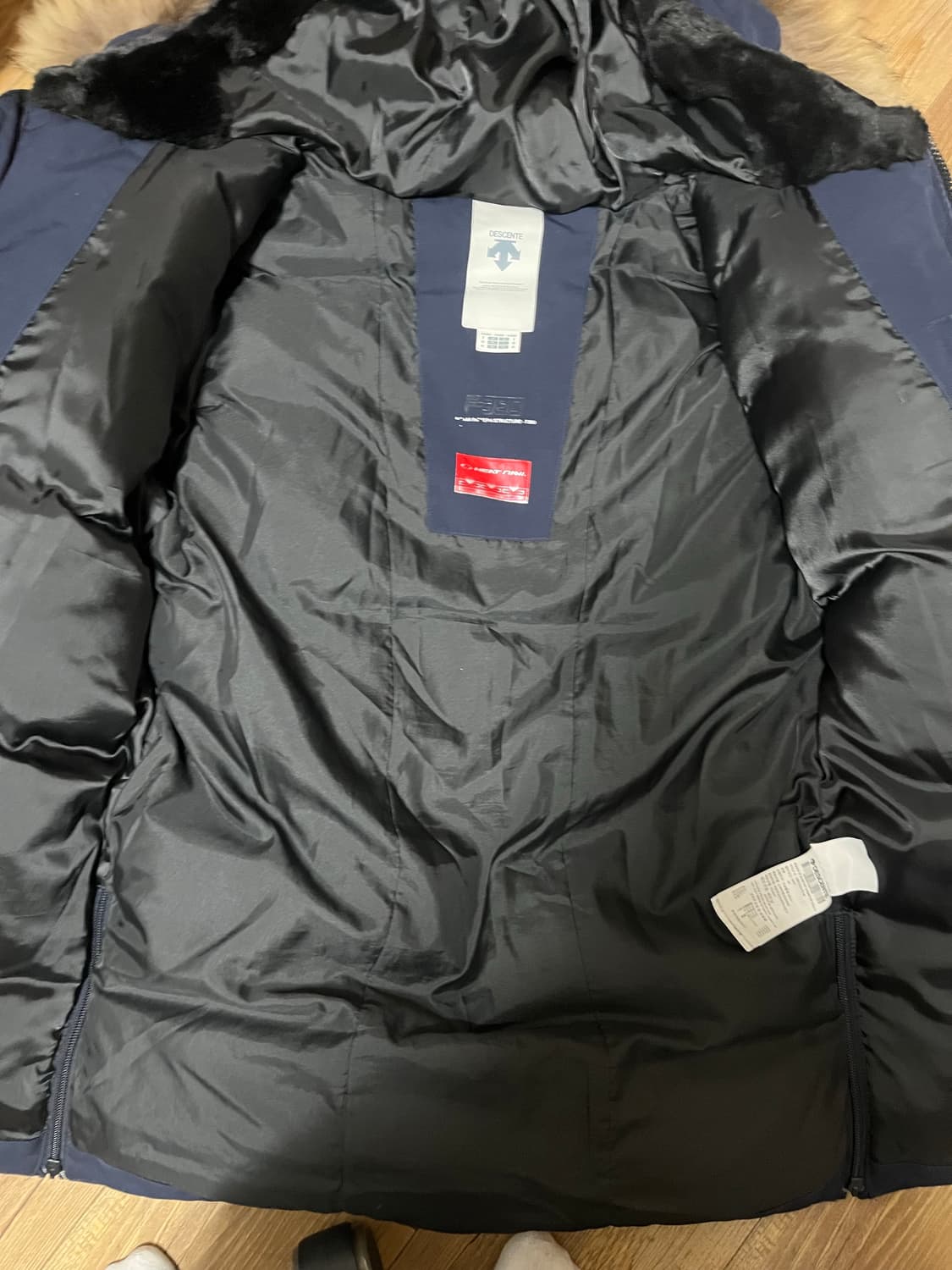 85 90 데상트 스키팀 패딩 미드 다운 아우디 레플리카 점퍼 M S 상품이미지5