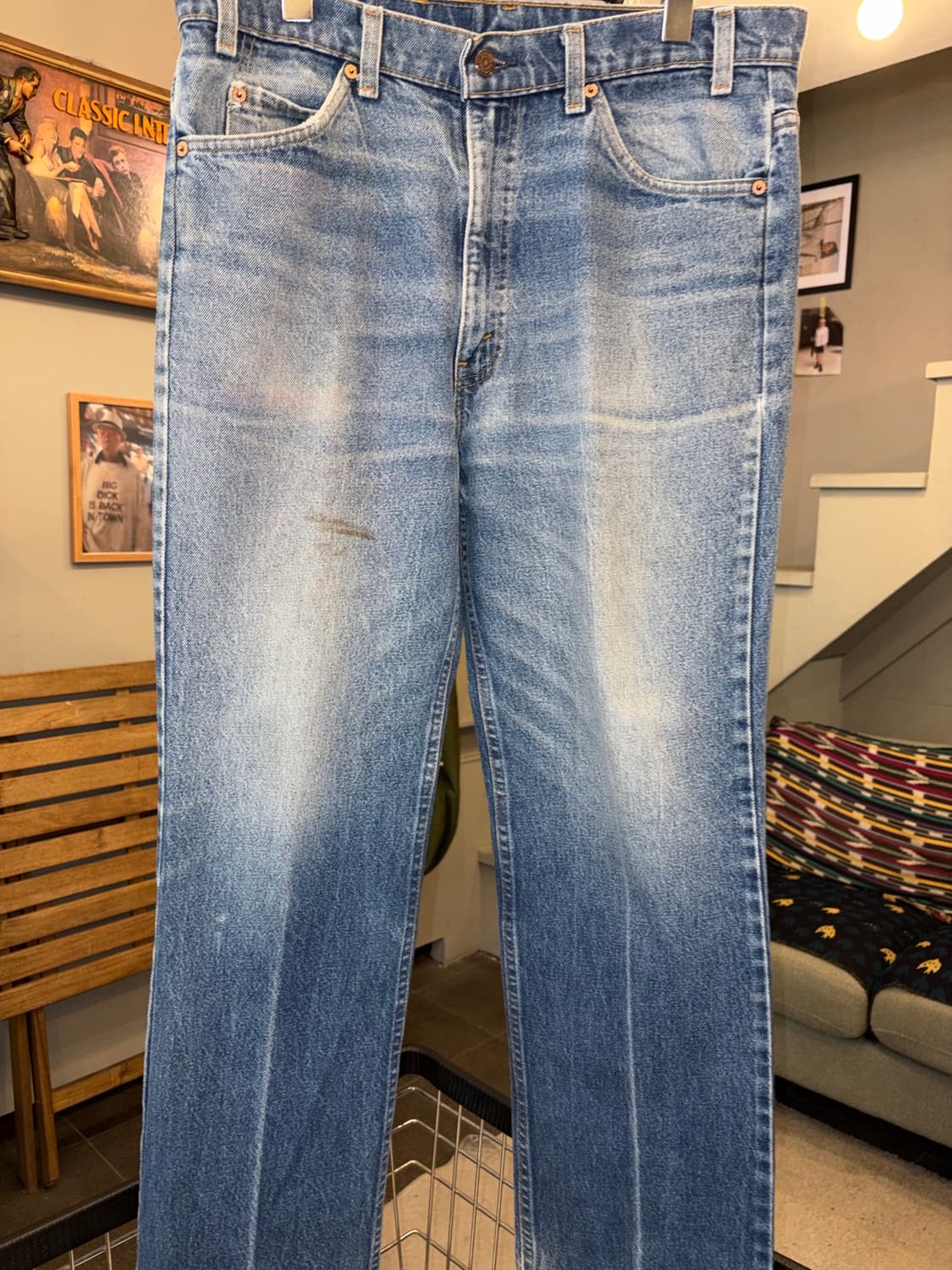 90’s Levi’s 517 USA flare denim pants 상품이미지7