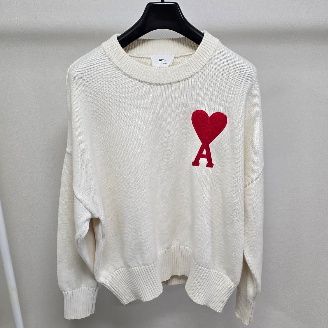 아미 빅하트 니트 L사이즈 105 판매 상품이미지1