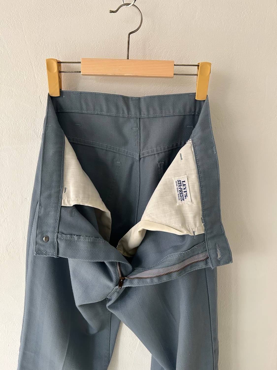70's vtg Levis HBT Sta-Prest Big E Pant. 상품이미지6