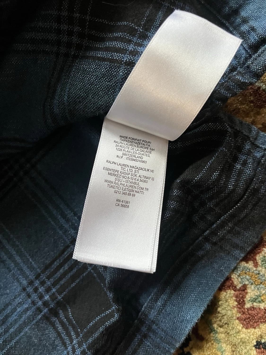 10s RRL 더블알엘 오픈 카라 체크 셔츠 상품이미지7