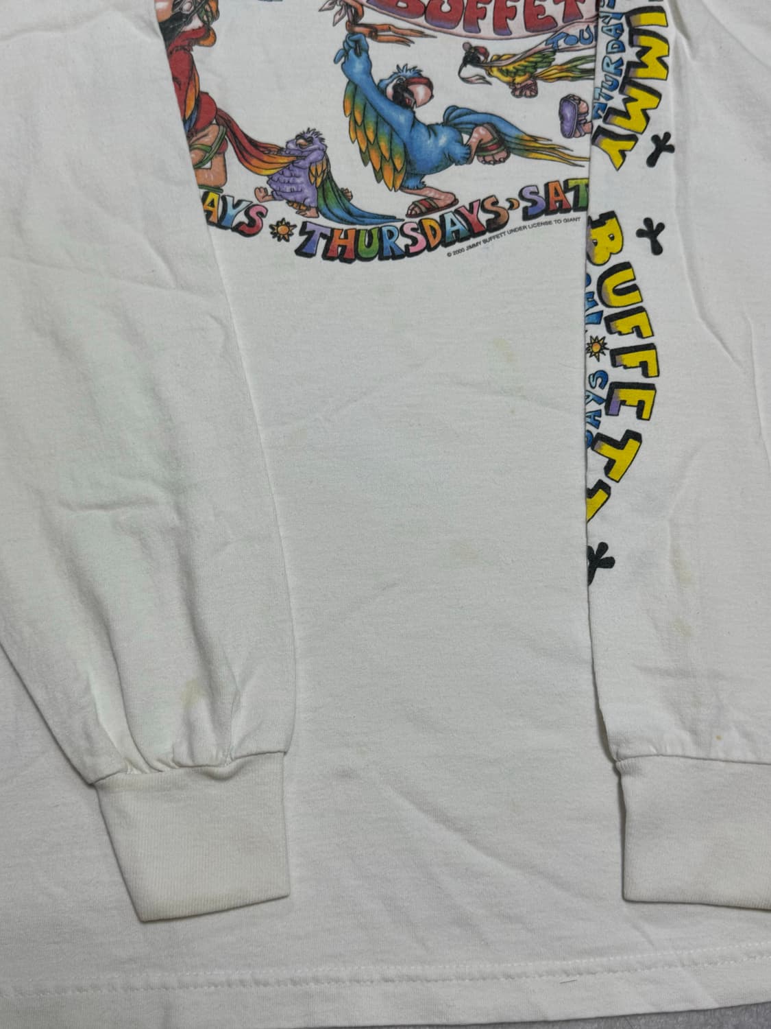90s jimmy buffet long sleeve 상품이미지8