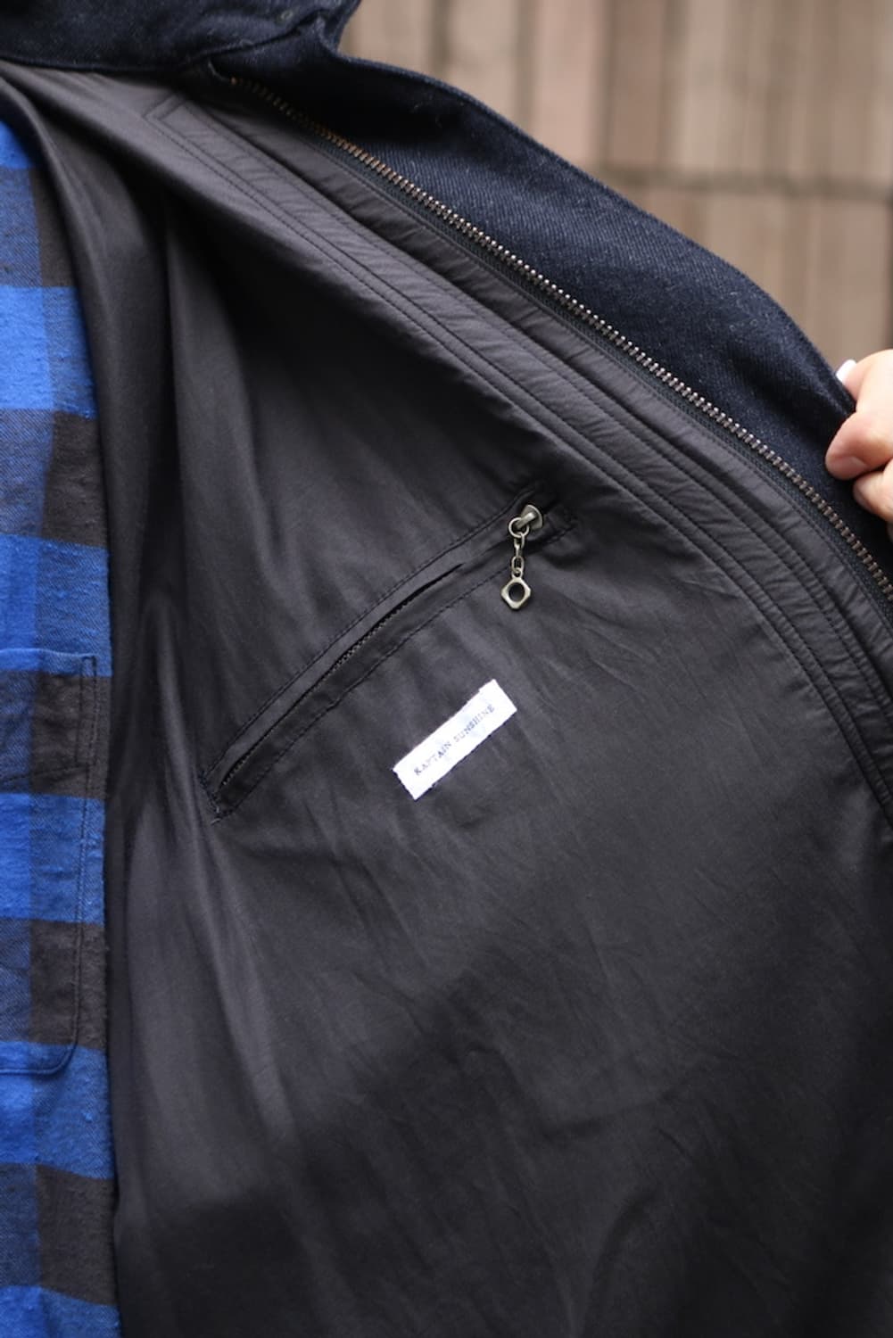 캡틴선샤인 울 서지 헌터 자켓 상품이미지9