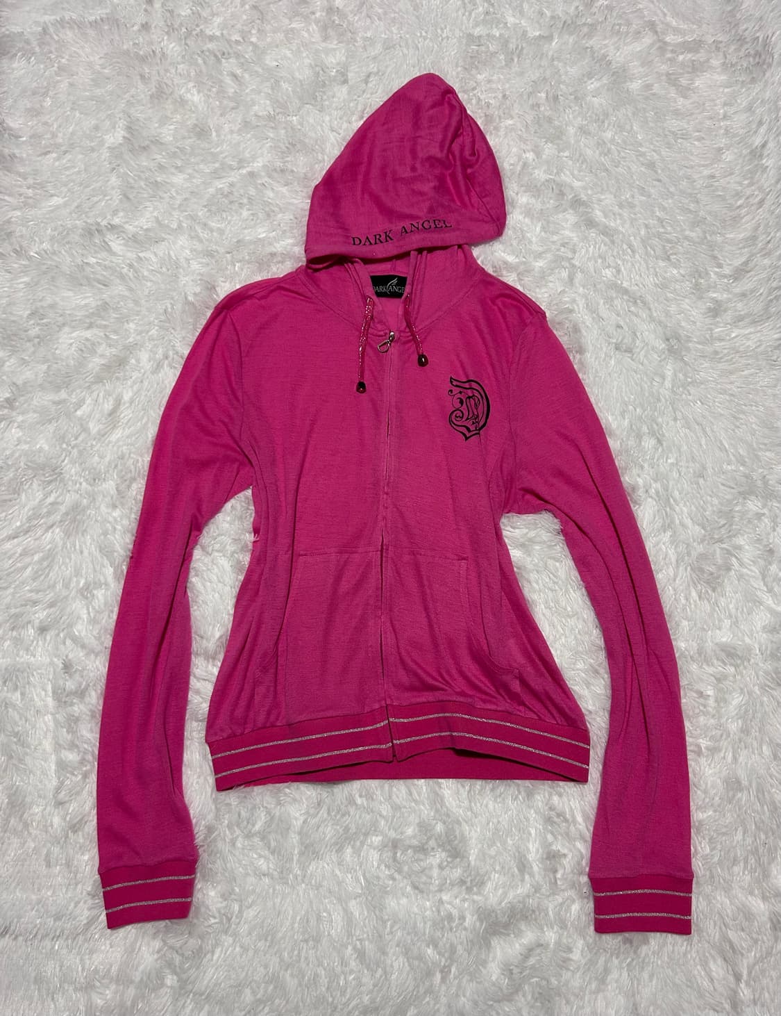 pink gal hood zip-up   상품이미지2