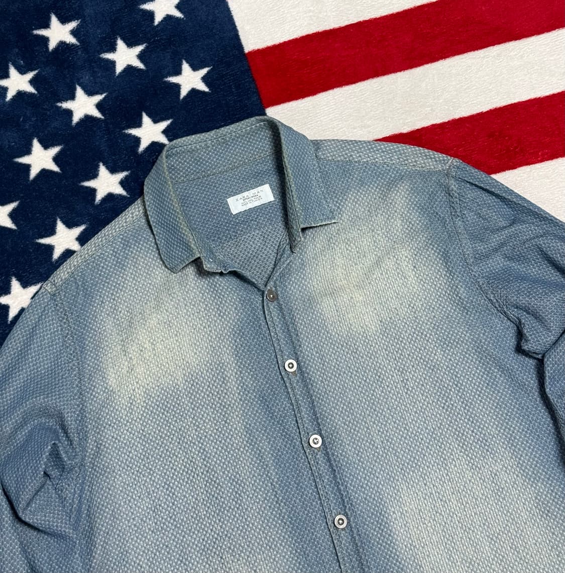 자라 패턴 코튼 셔츠 ZARA MAN Pattern CottonShirt 상품이미지4