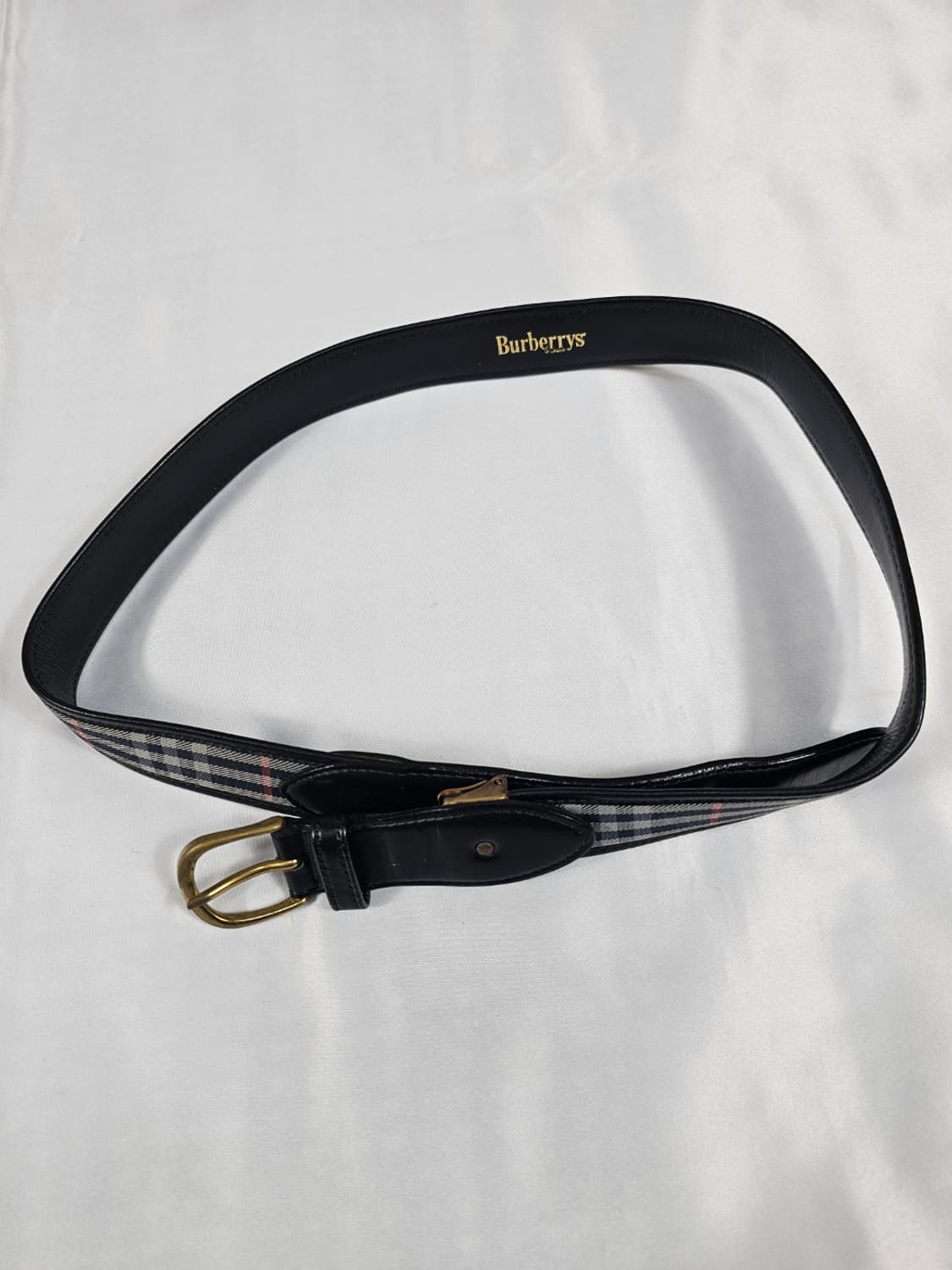 버버리체크벨트 상품이미지1