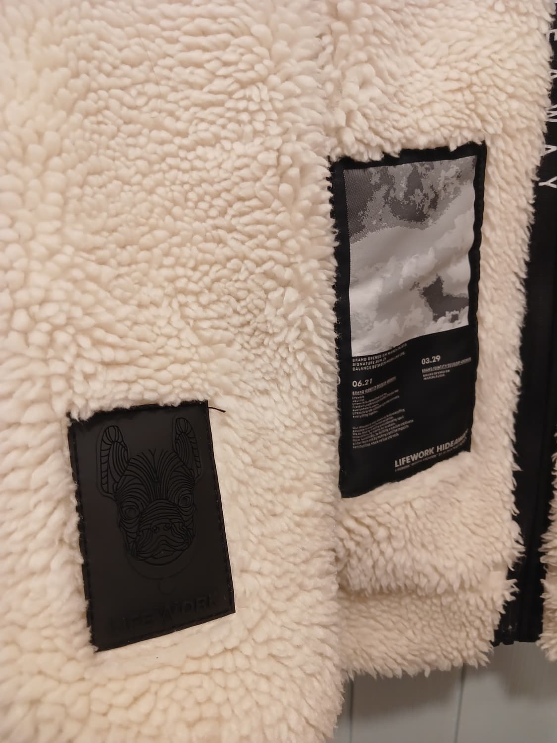 라이프워크 정품 남성 뽀글이 free (105 ~ 110) 사이즈 상품이미지7