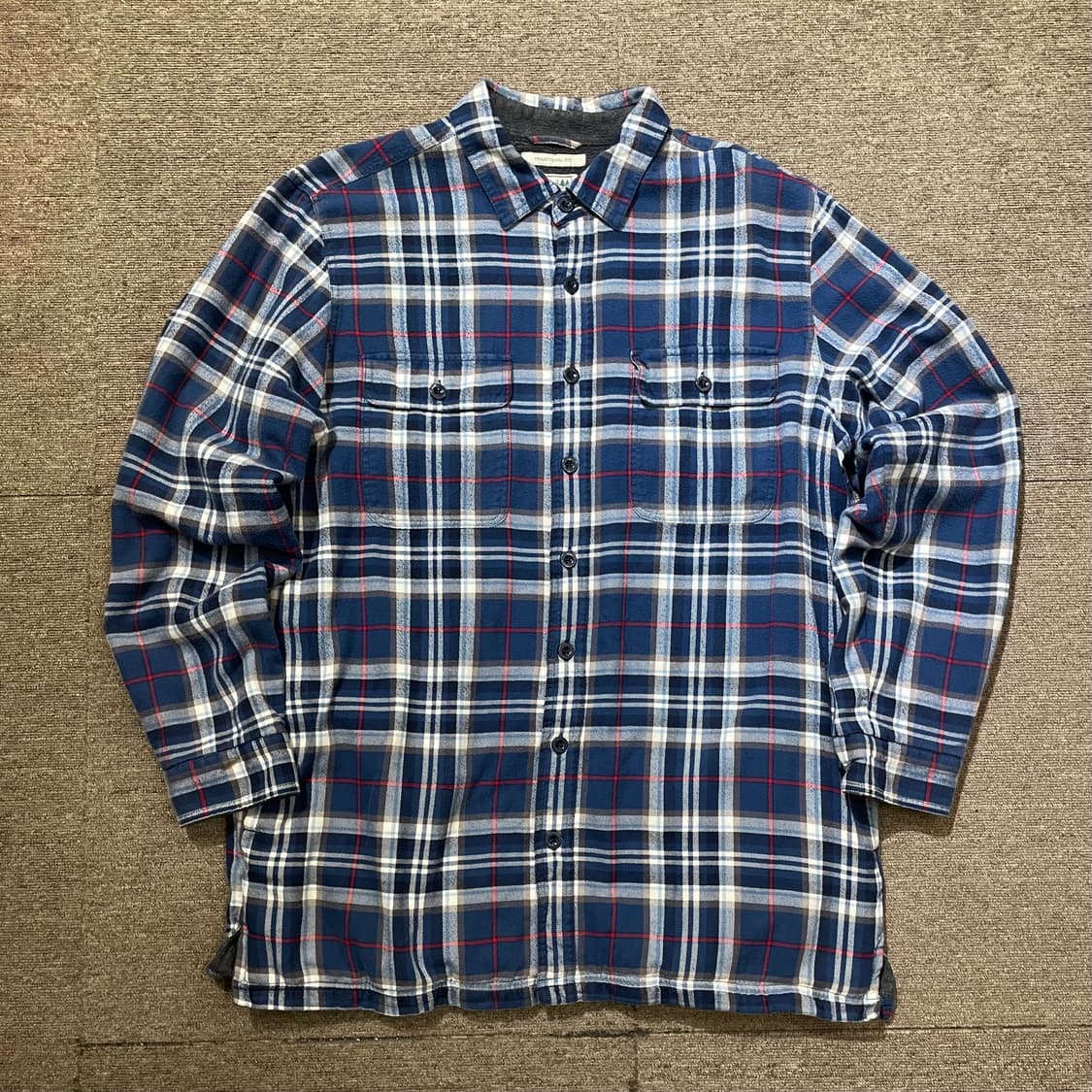 (L) L.L.Bean 엘엘빈 플란넬 체크 셔츠 상품이미지1