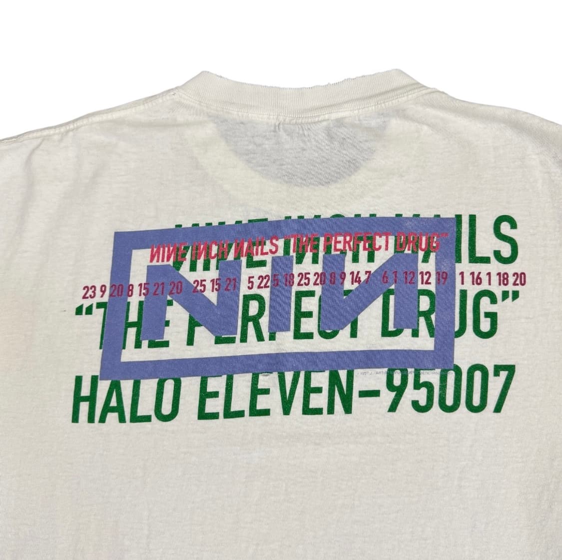 빈티지 90s Nine Inch Nails 나인인치네일스 티셔츠 상품이미지4