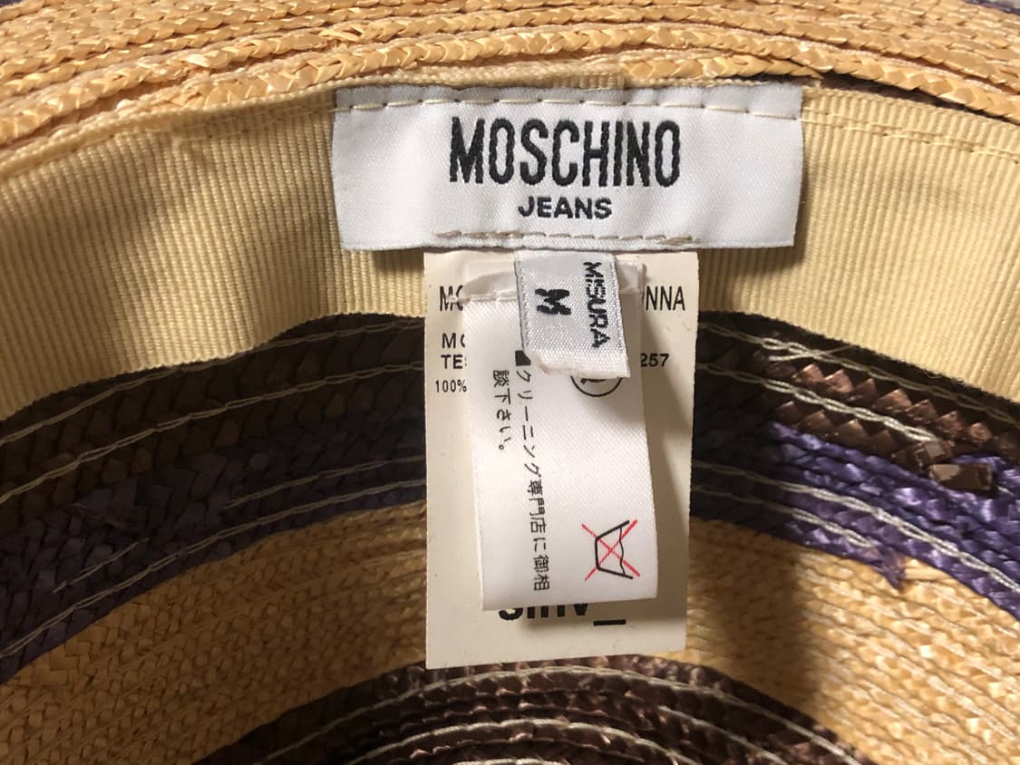 모스키노 진스 straw hat 모자 상품이미지8