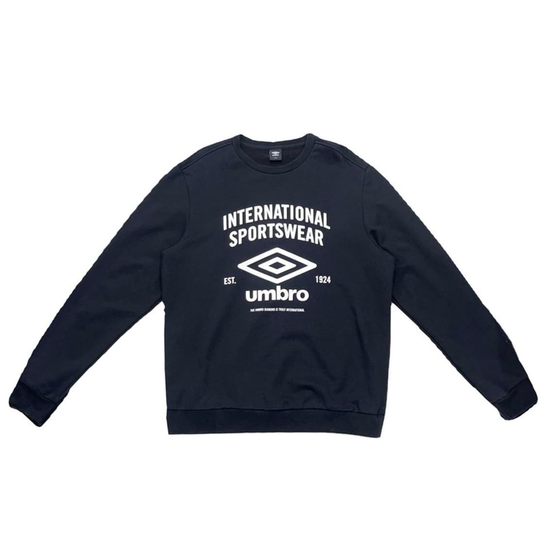 UMBRO 맨투맨 블랙 105 상품이미지1