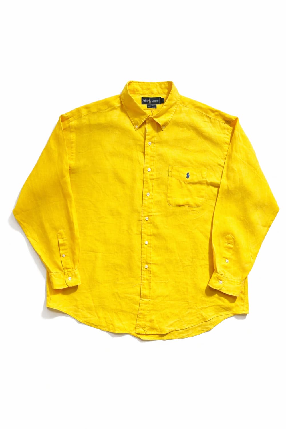 90s 폴로 랄프로렌 린넨 셔츠 XL(105~110) 상품이미지1