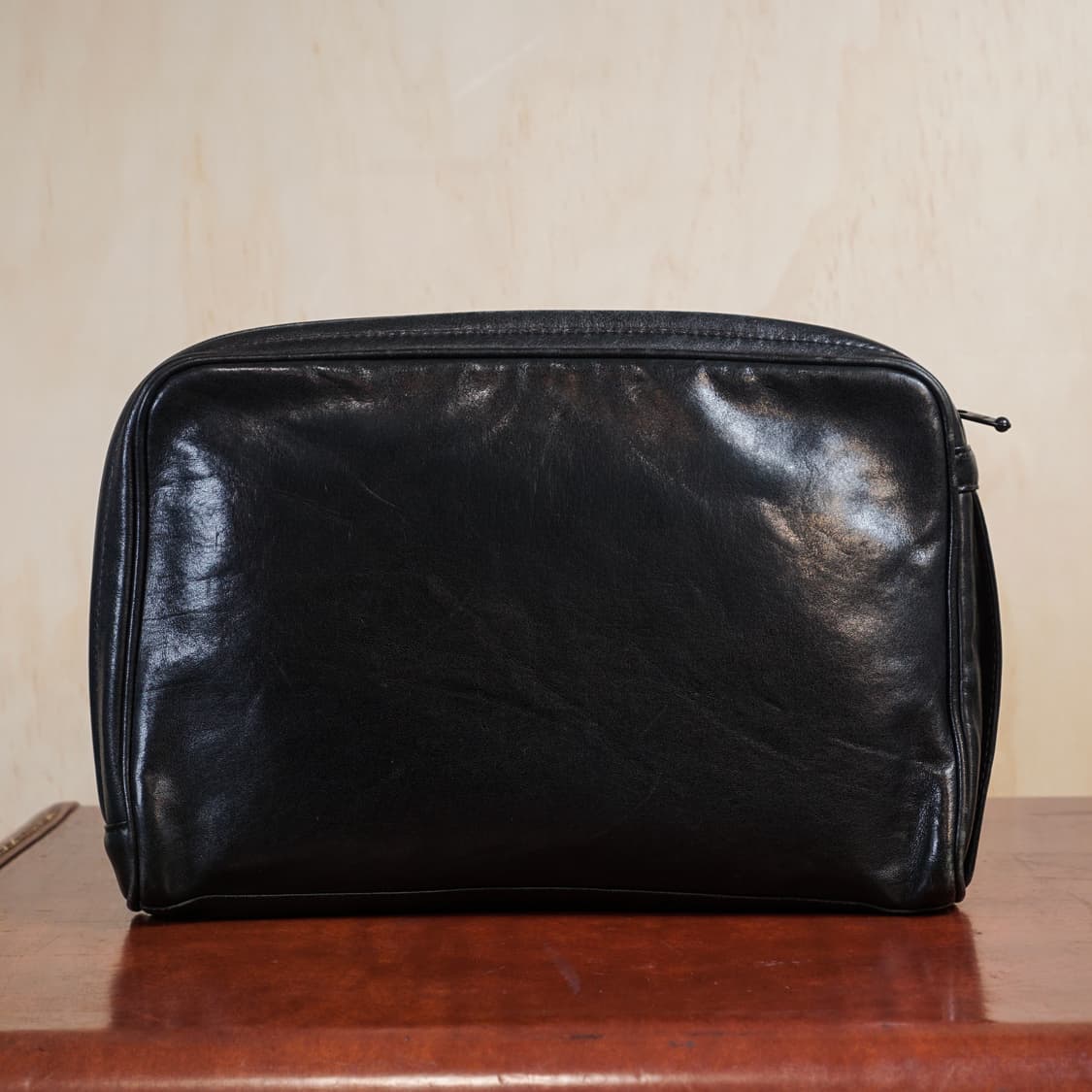 이세이미야케 빈티지 레더 파우치 백 상품이미지4
