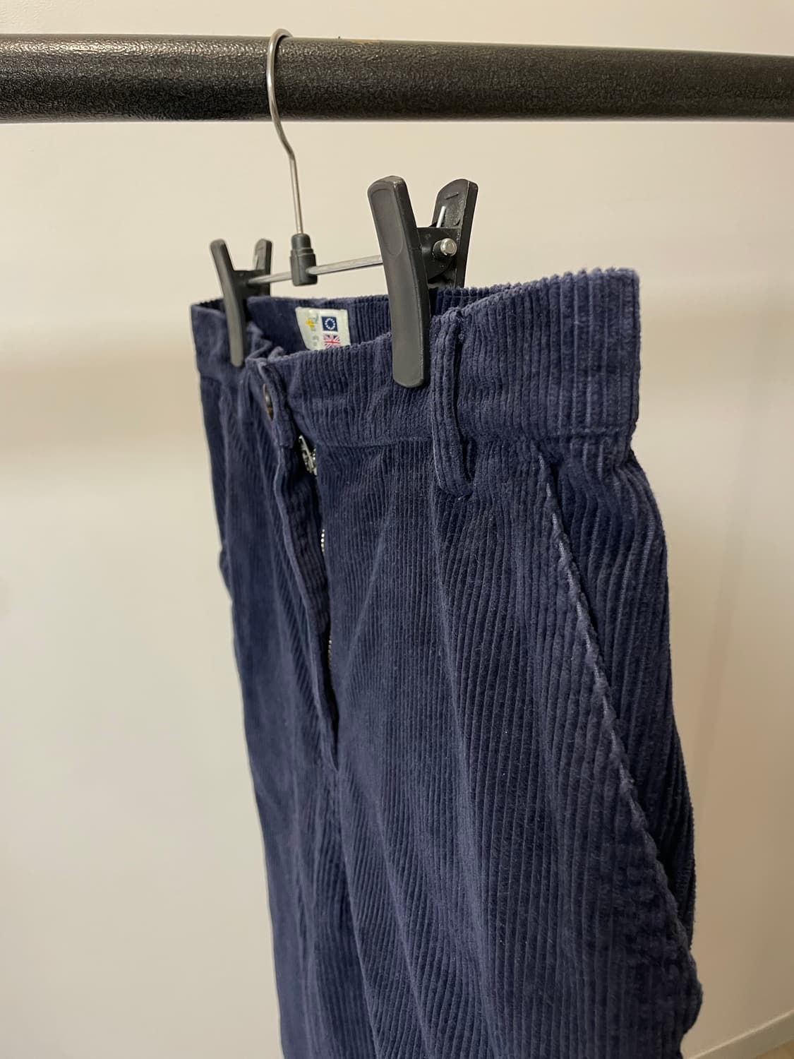 (3) moodal 문달 프렌치 네이비 코듀로이 팬츠 상품이미지6