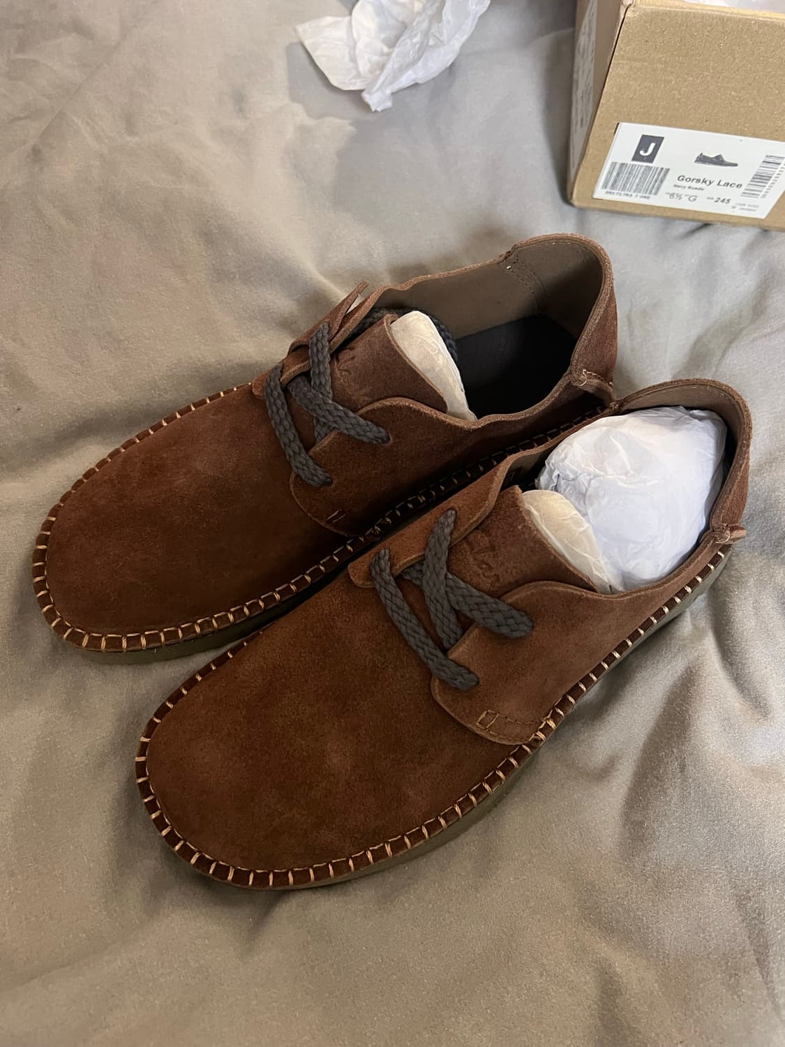 클락스 스니커즈 모카 245 새상품 상품이미지1