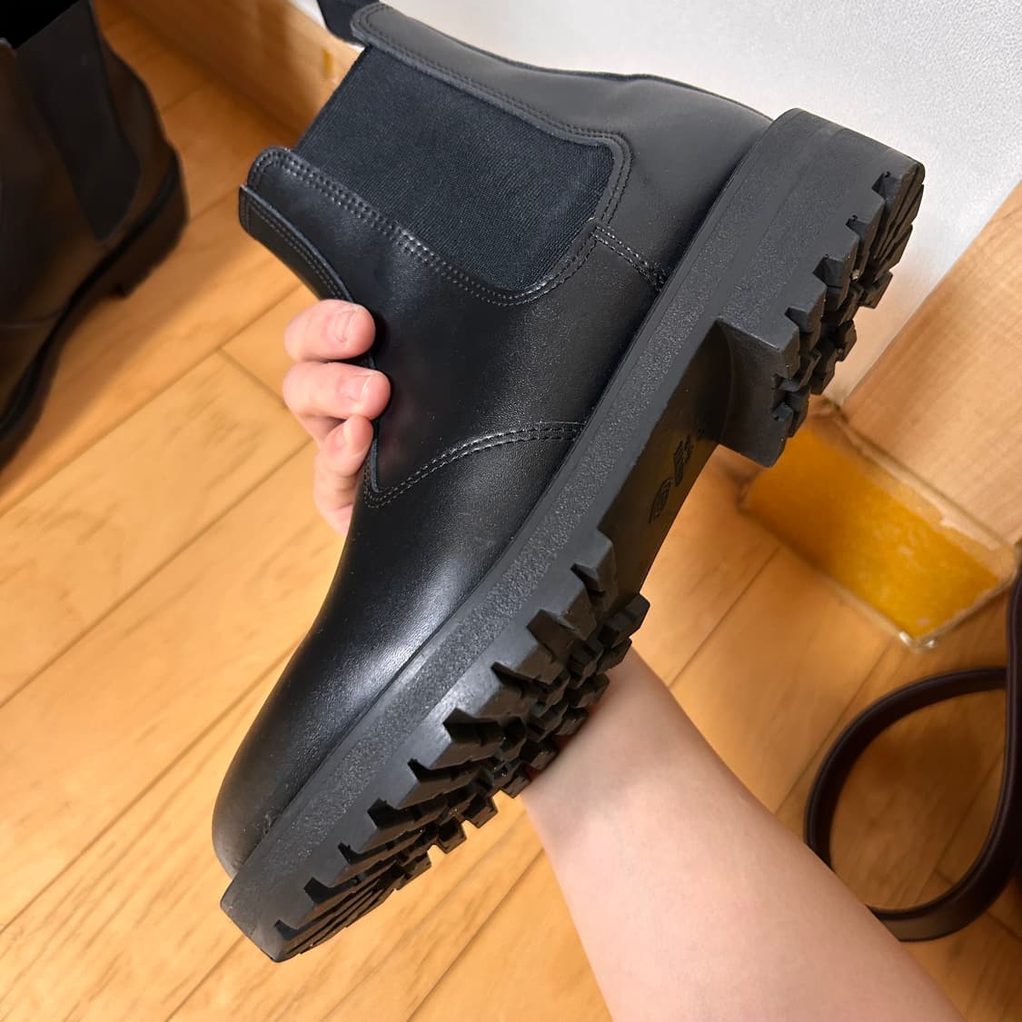 커스텀에이드 첼시부츠  소가죽 코만도 첼시부츠 닥터마틴 레드윙 상품이미지7