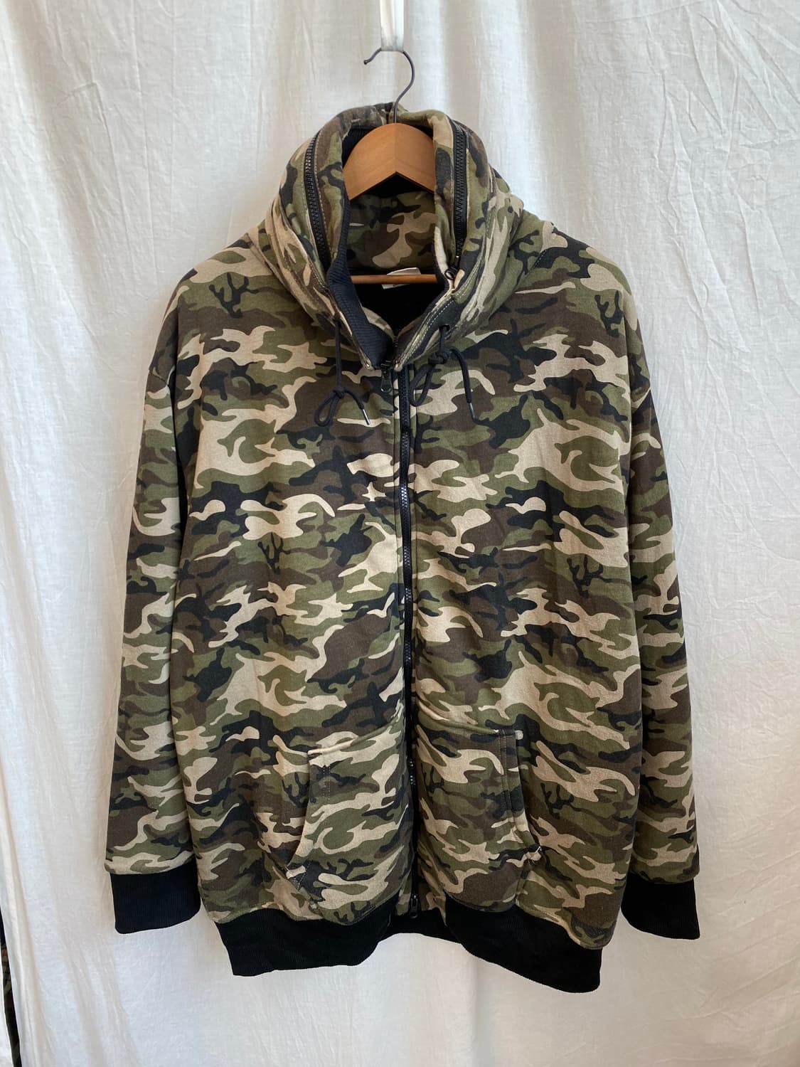 LOCK HEAVEN 카모플라주 집업 자켓(MEN XL) 상품이미지1