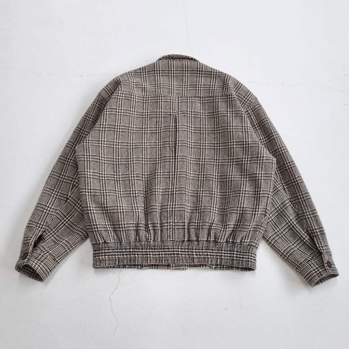 AQUASCUTUM 아쿠아스큐텀 하운드투스 블루종 자켓 - L 상품이미지2