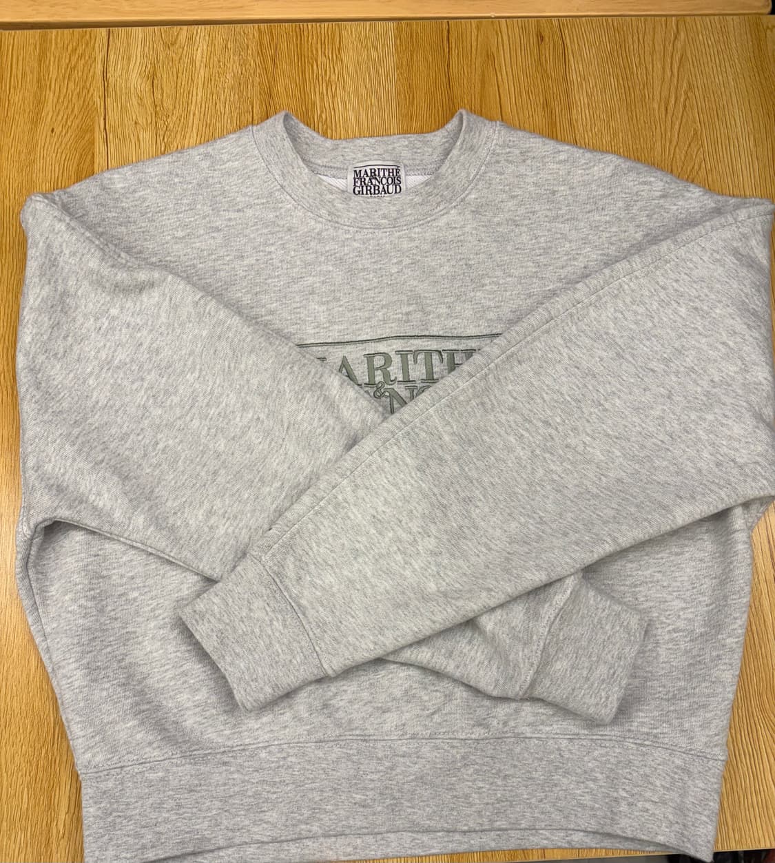 [S]마리떼 프랑소와 저버 맨투맨 회색 상품이미지2