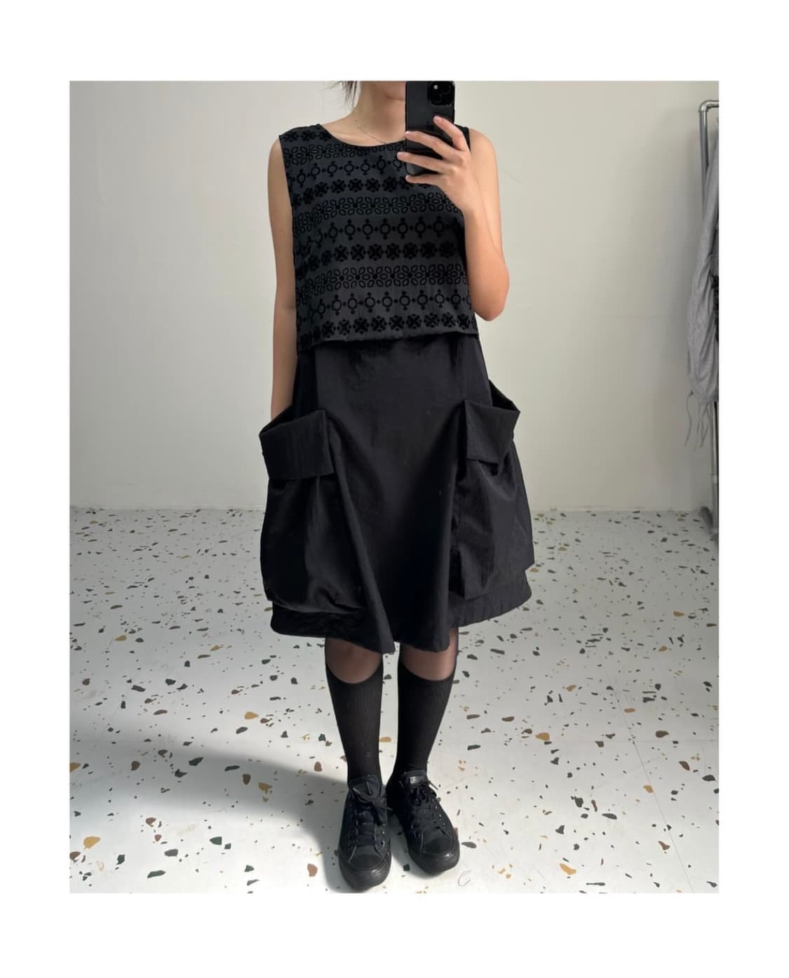 빈티지 빅포켓원피스 상품이미지1