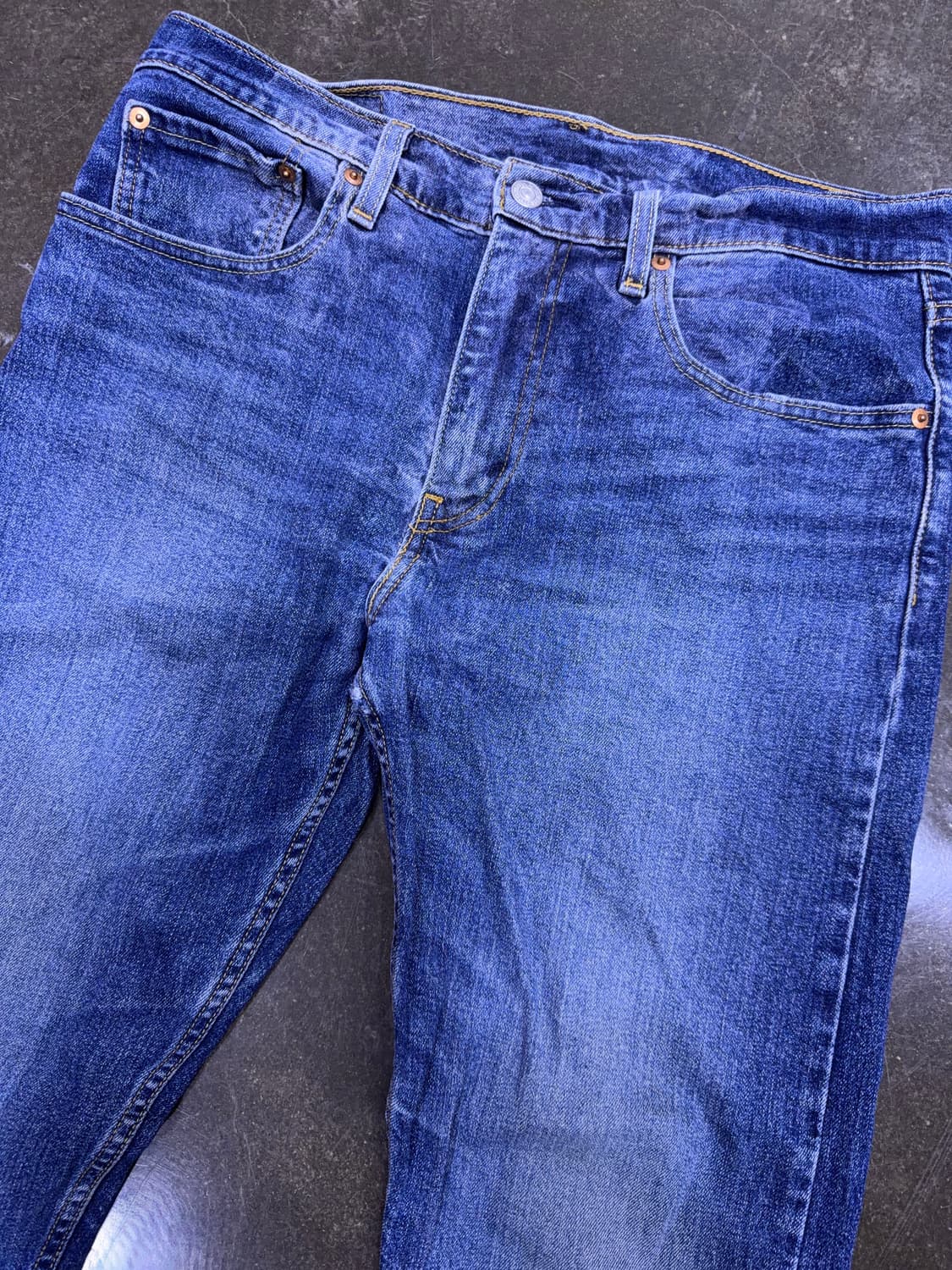 리바이스 512 슬림 테이퍼드핏 빈티지 워싱 데님팬츠 31 상품이미지3