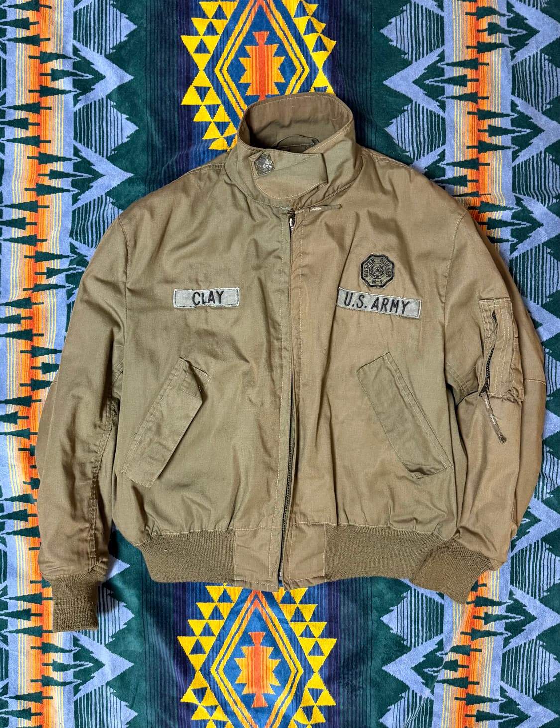 *80s US military tanker jacket XL 상품이미지6