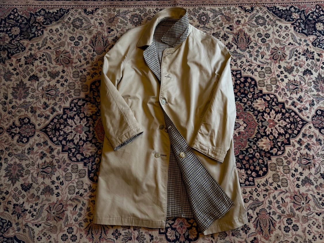 버버리 아이리쉬 트위드 래글런 코트 100 상품이미지3