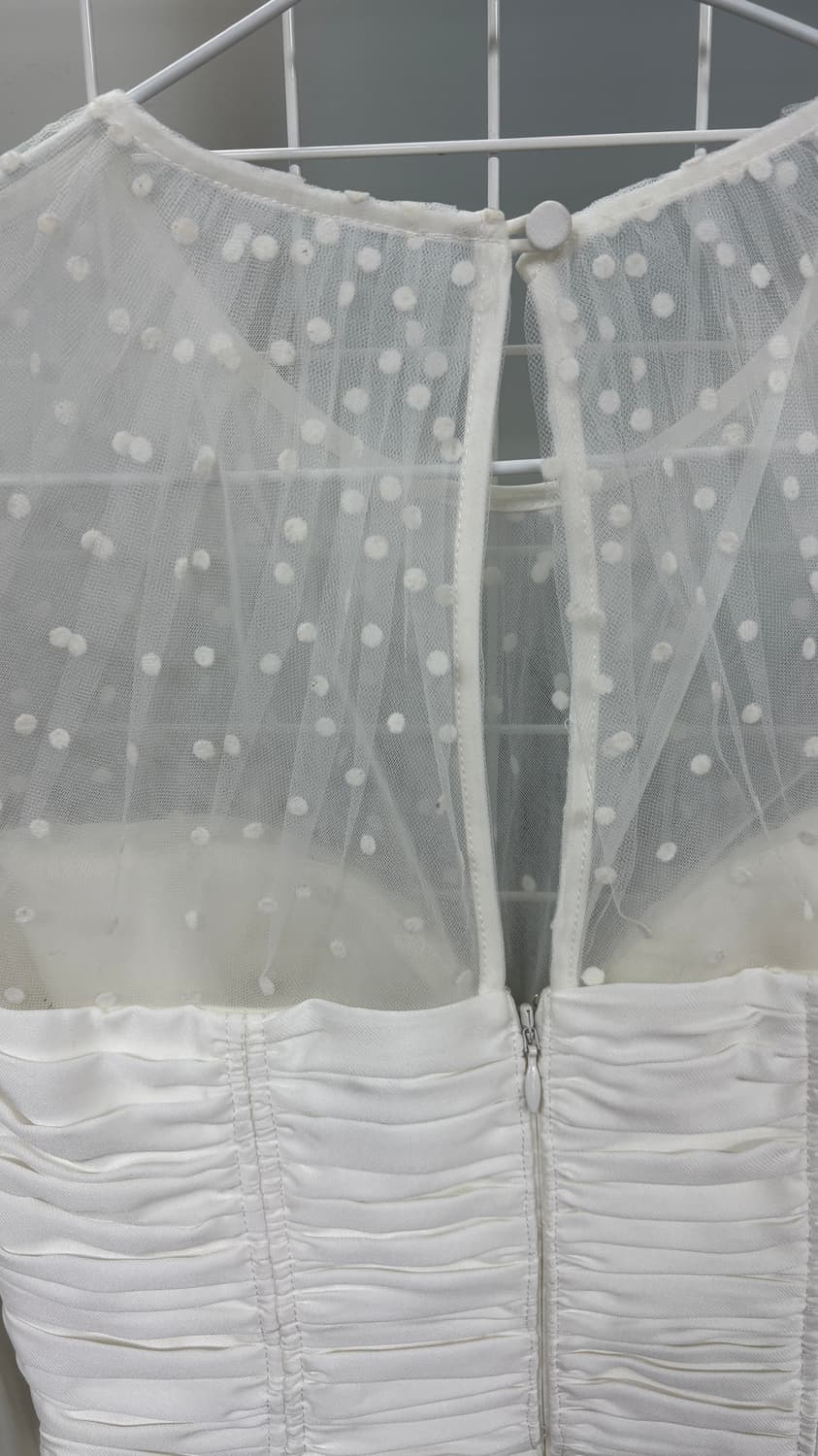 셀프포트레이트 화이트 원피스 상품이미지4