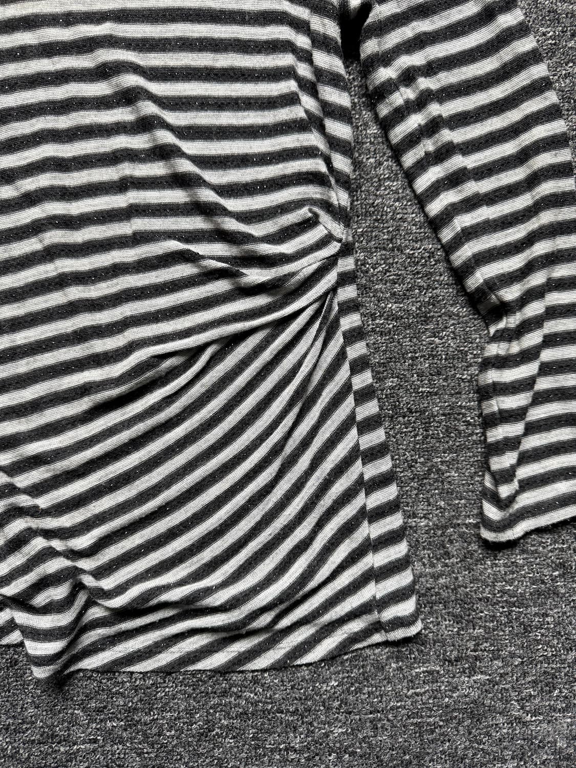 아르마니 꼴레지오니 스트라이프 셔링 슬리브 상품이미지7