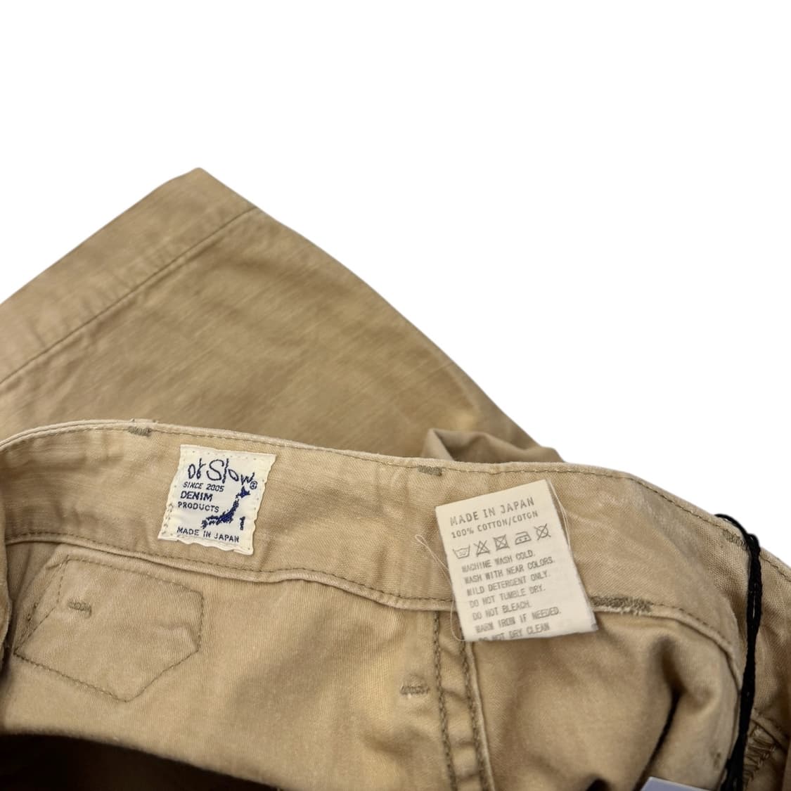 ORSLOW 오어슬로우 퍼티그 미디 스커트 베이지 상품이미지8