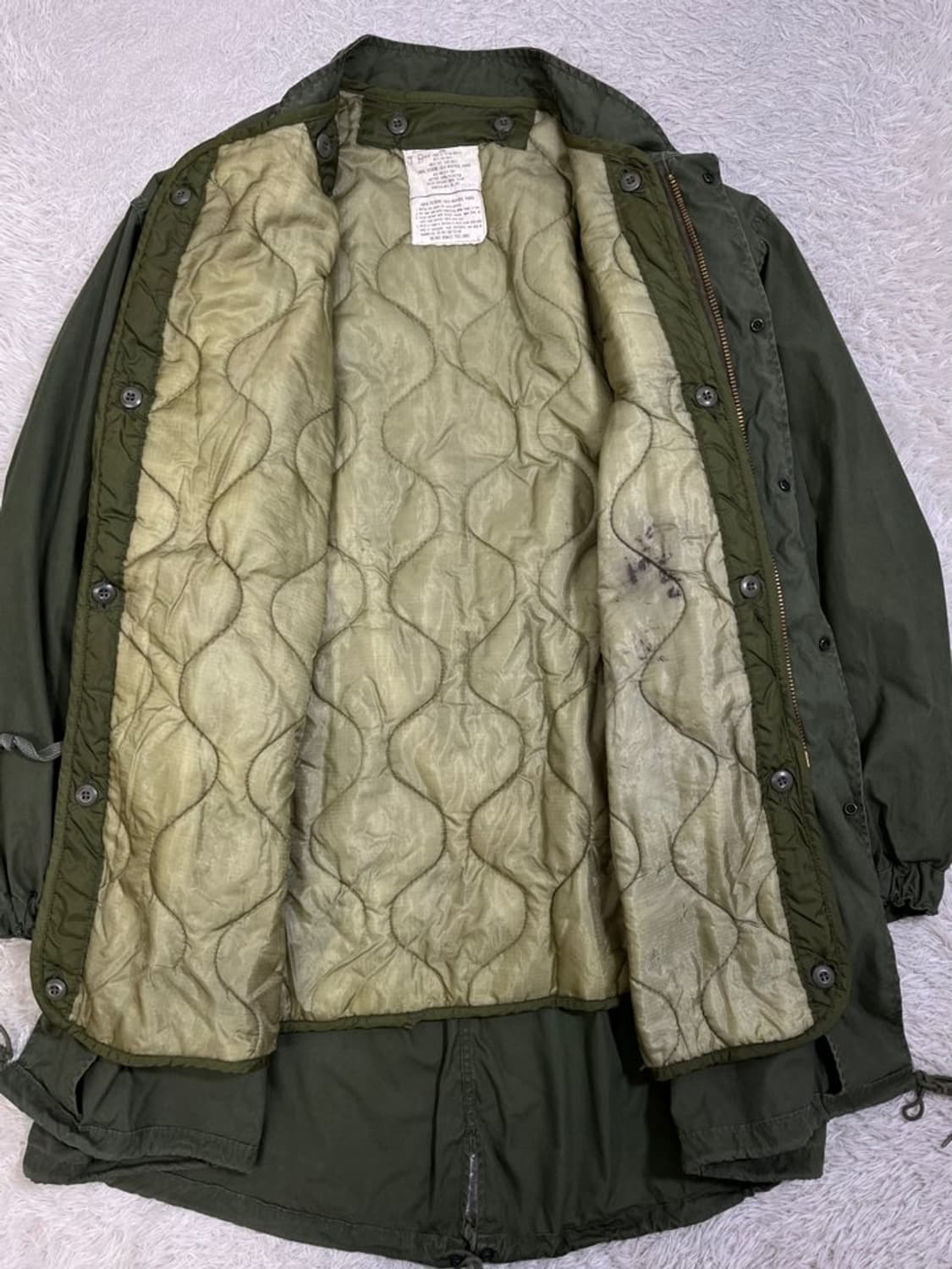 미군  M-65 피쉬테일 파카/내피/#3005 상품이미지6