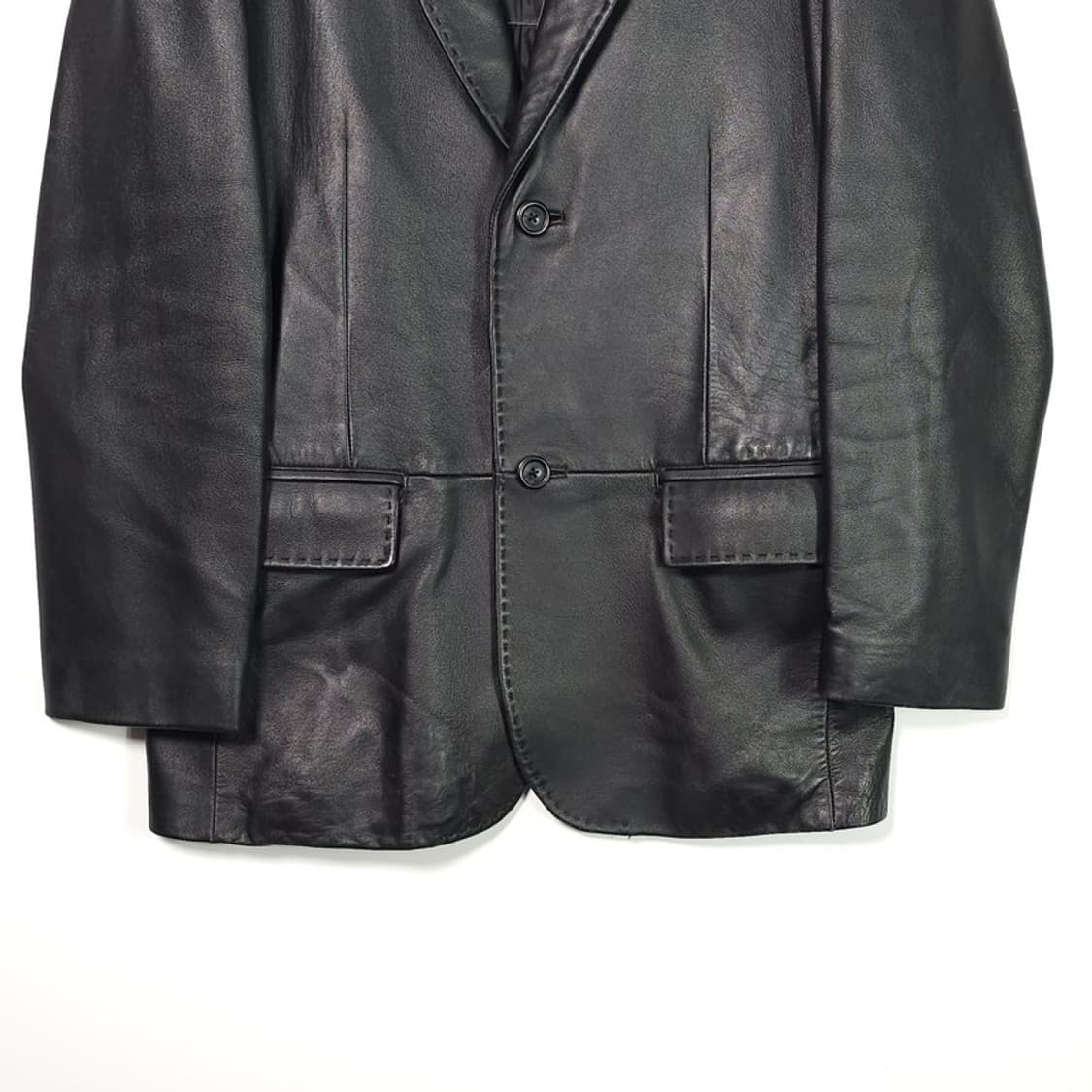 BangBang 양가죽 빈티지 블레이저 XL 상품이미지4