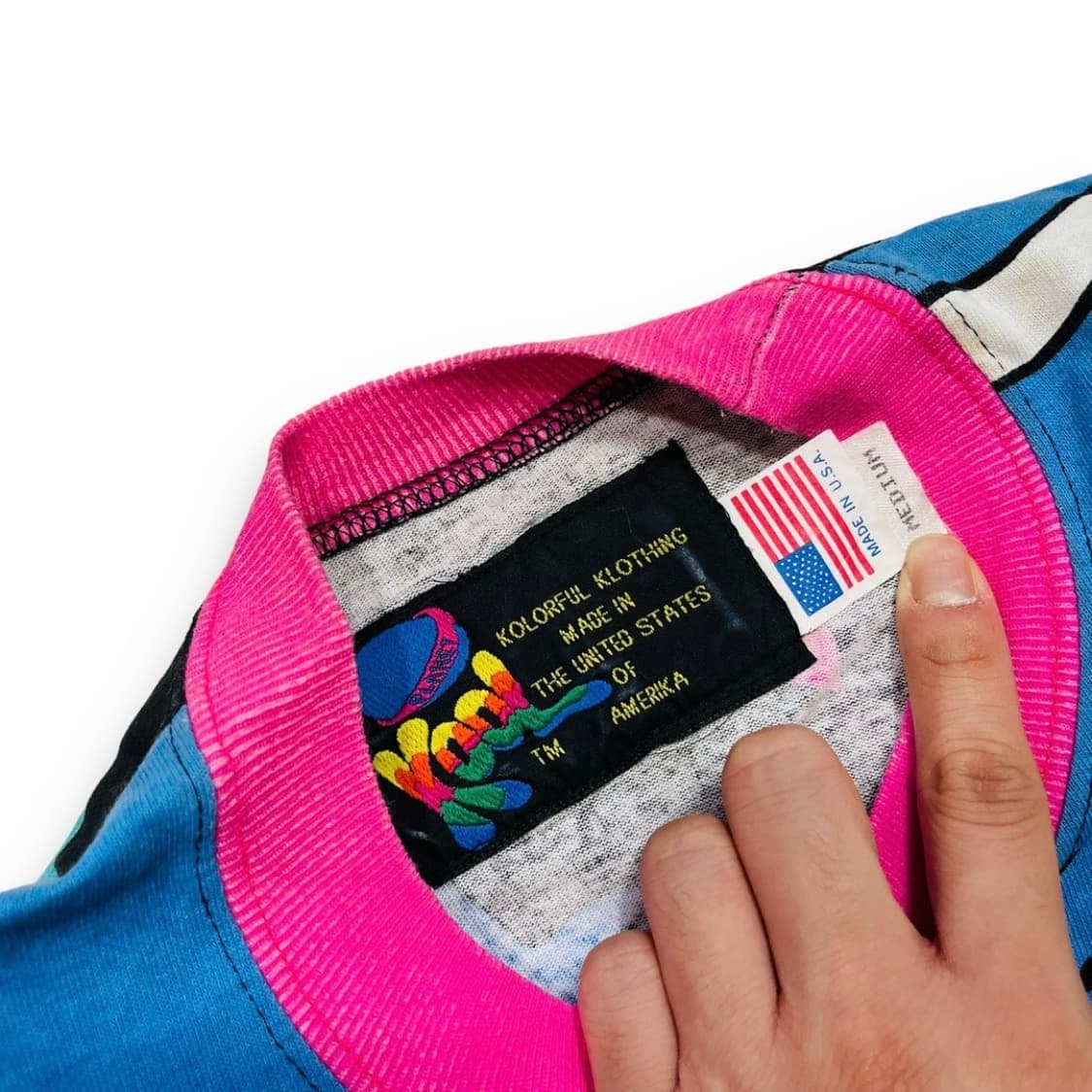 KooL 90s 아메리칸 웨스턴 컬러 반팔 티셔츠 상품이미지4