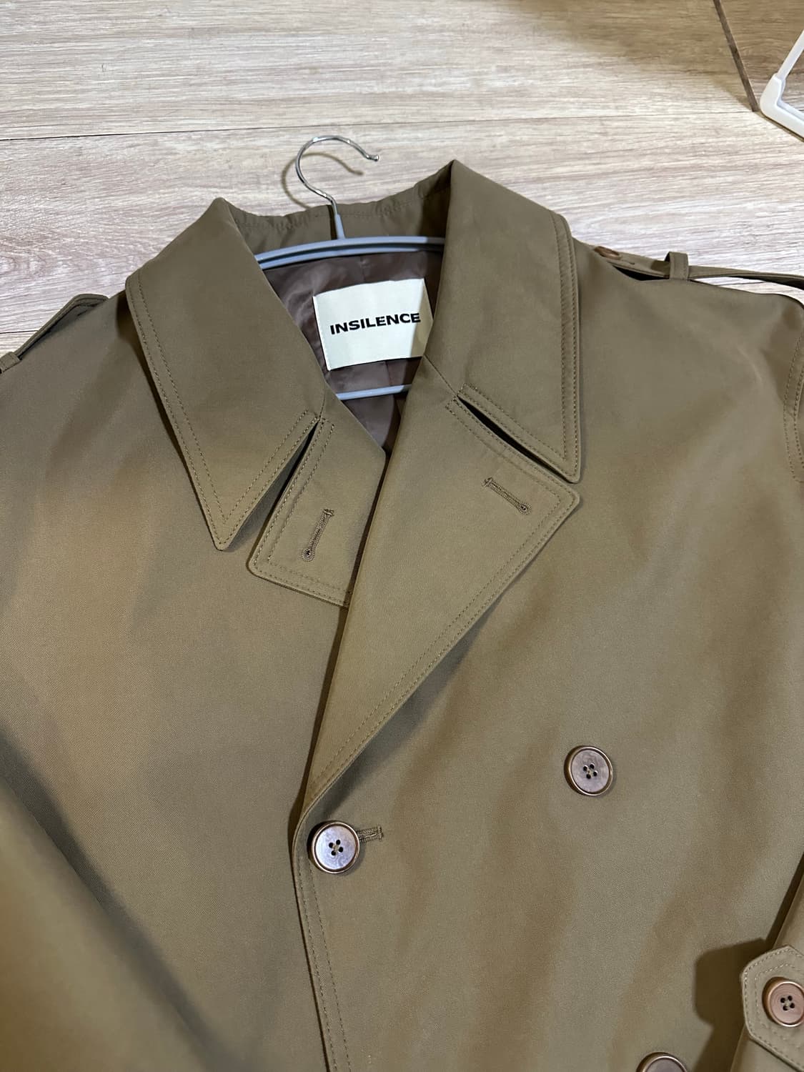 인사일런스 트렌치코트 xl 상품이미지1