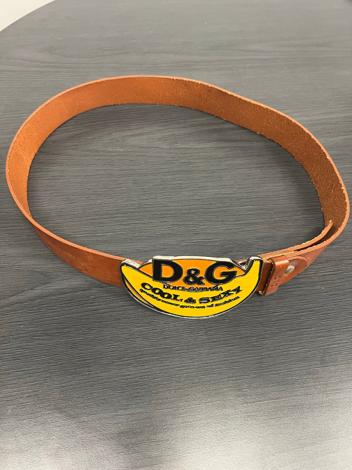 D&G 돌체앤가바나 쿨&섹시 바나나 벨트 상품이미지5