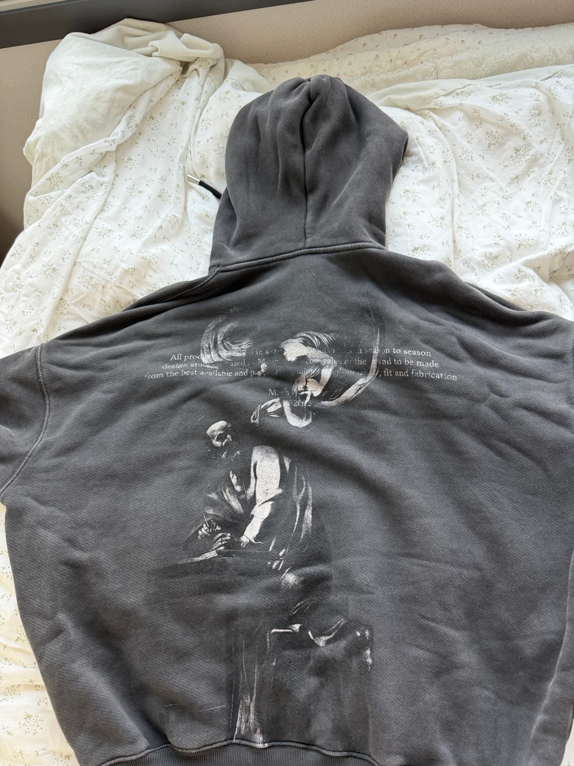 오프화이트 sain’t matthew 후드티 L 상품이미지1