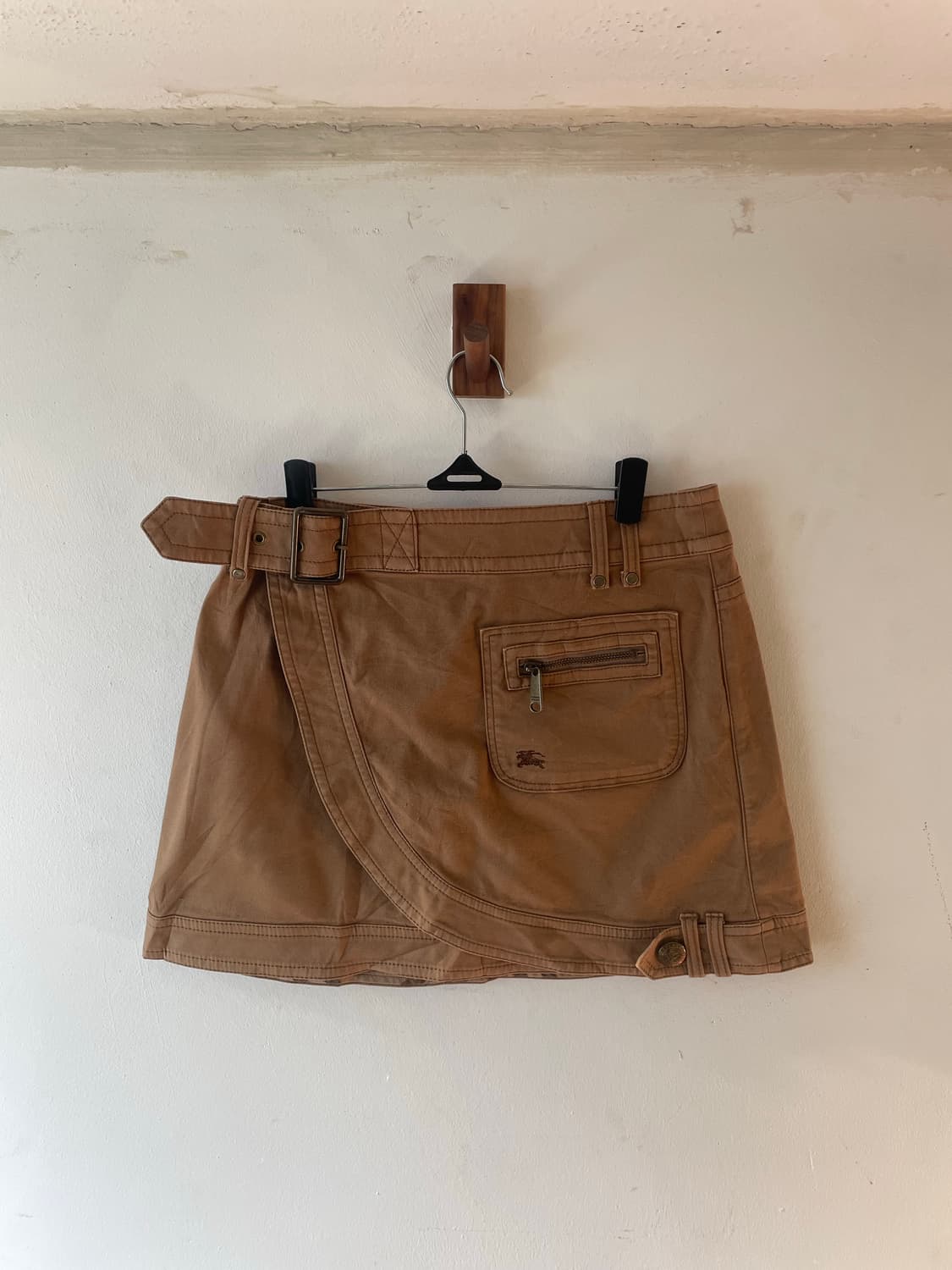 Burberry Blue Label Belted Wrap Mini 스커트 상품이미지1