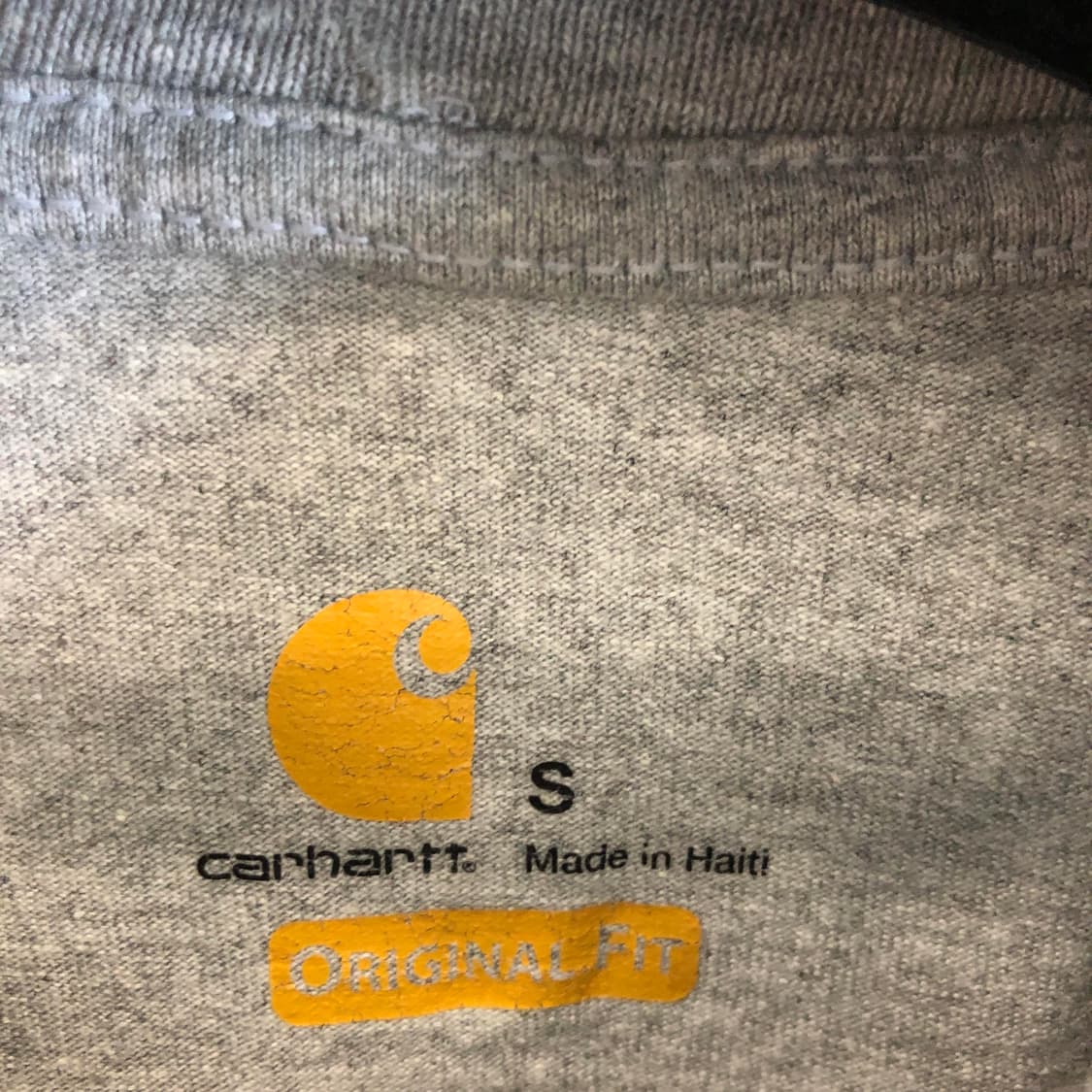 칼하트 K231 그레이 롱슬리브 90-95 상품이미지5