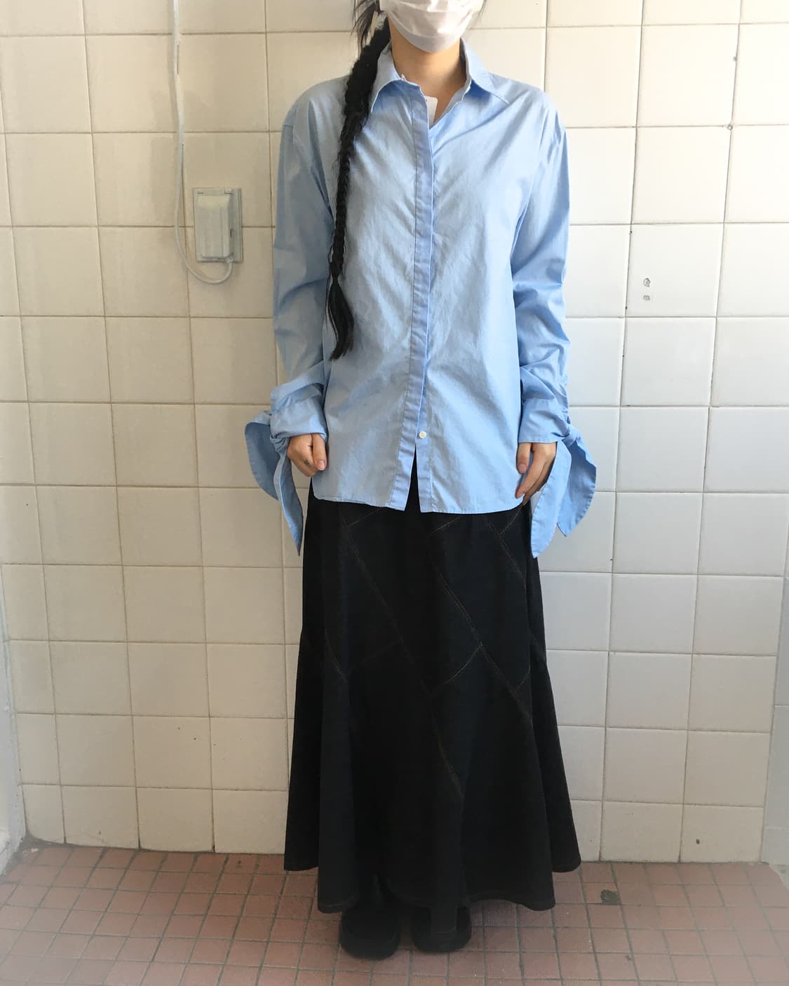 Tied point shirt 상품이미지6