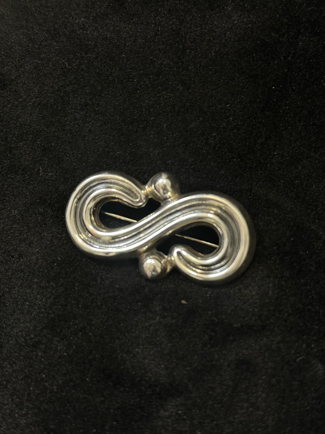 Mexico Infinity Flow 925silver Brooch 상품이미지1