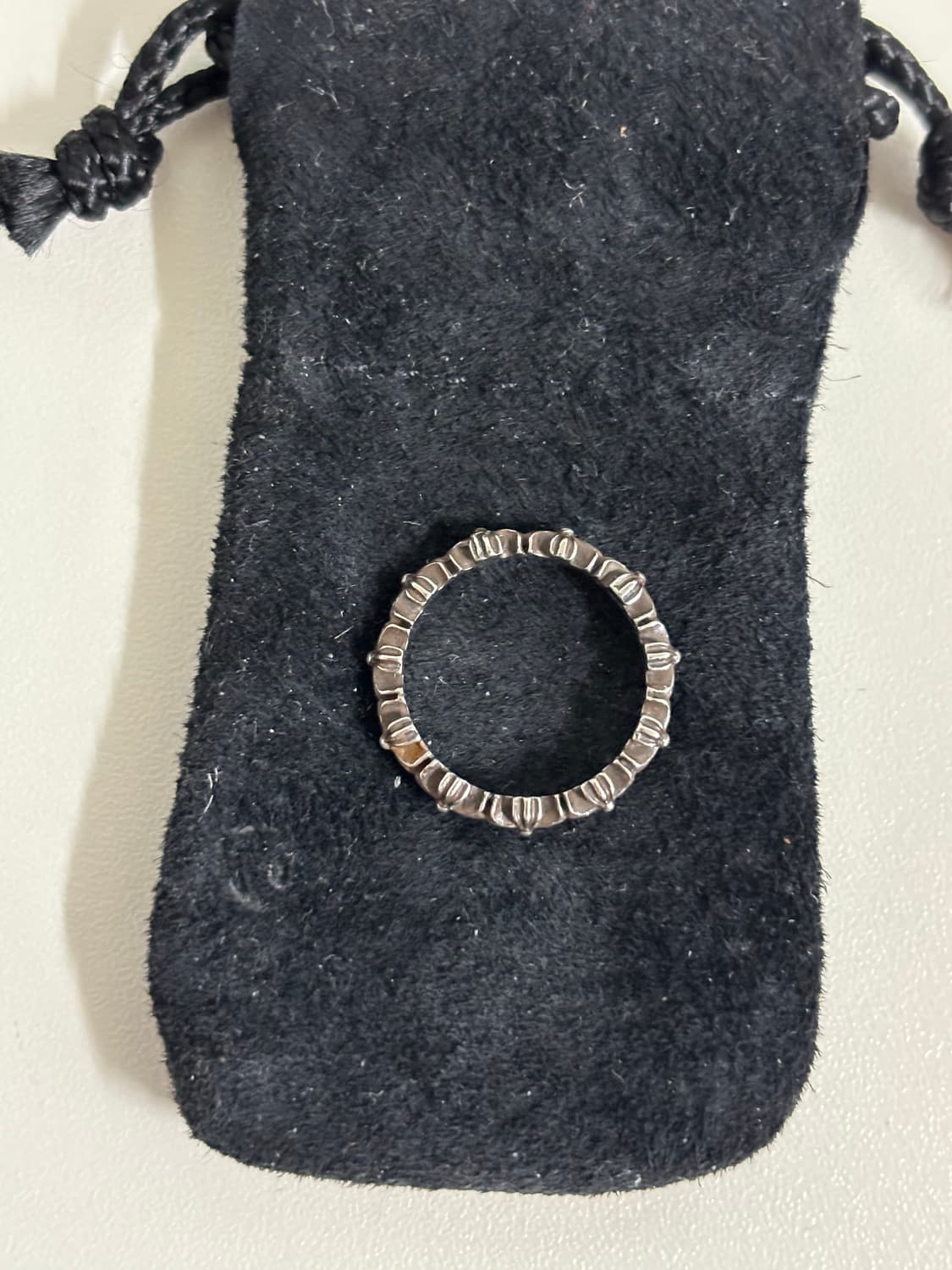 [US5] 크롬하츠 ch 밴드링 실버 상품이미지3