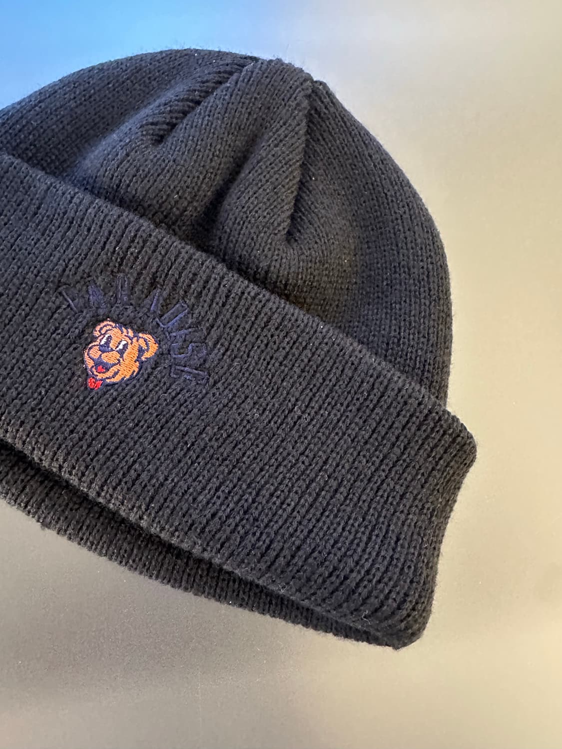 antianxiety 곰돌이 블랙 비니 상품이미지1