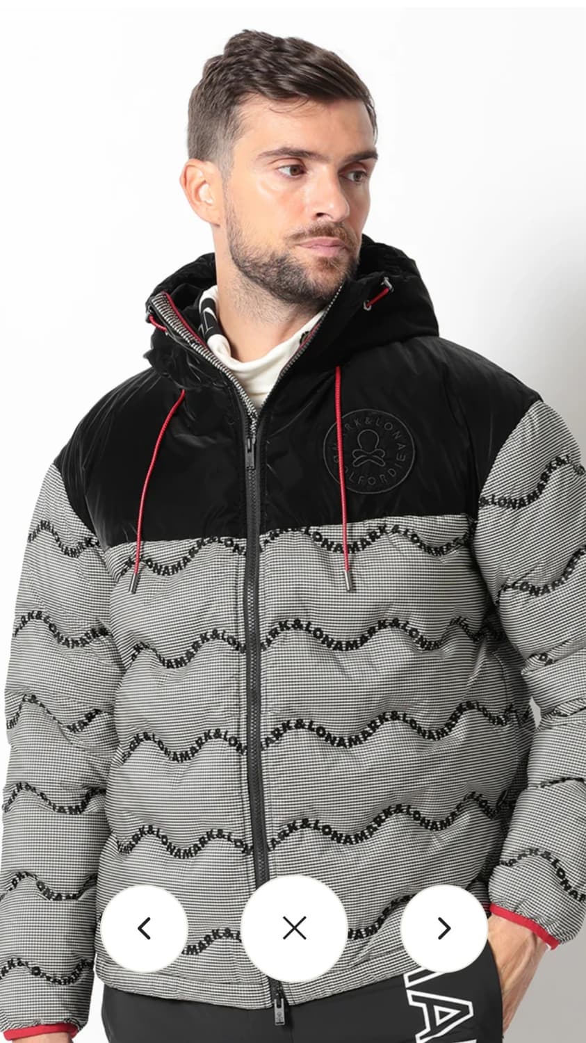 (새상품)마크앤로나 리플 다운점퍼 골프패딩 상품이미지8