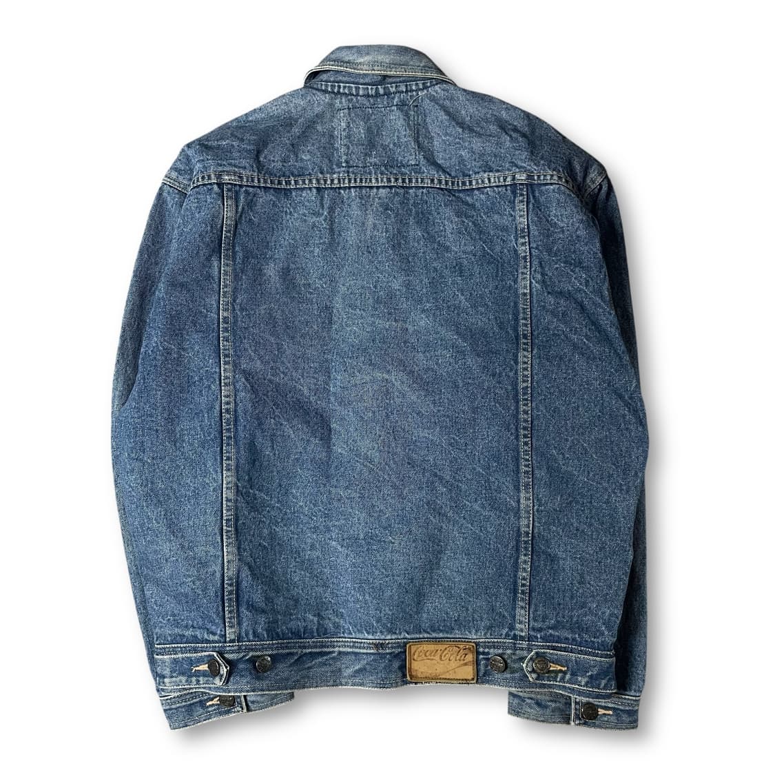 코카콜라 빈티지 투포켓 중청 데님 자켓 상품이미지2