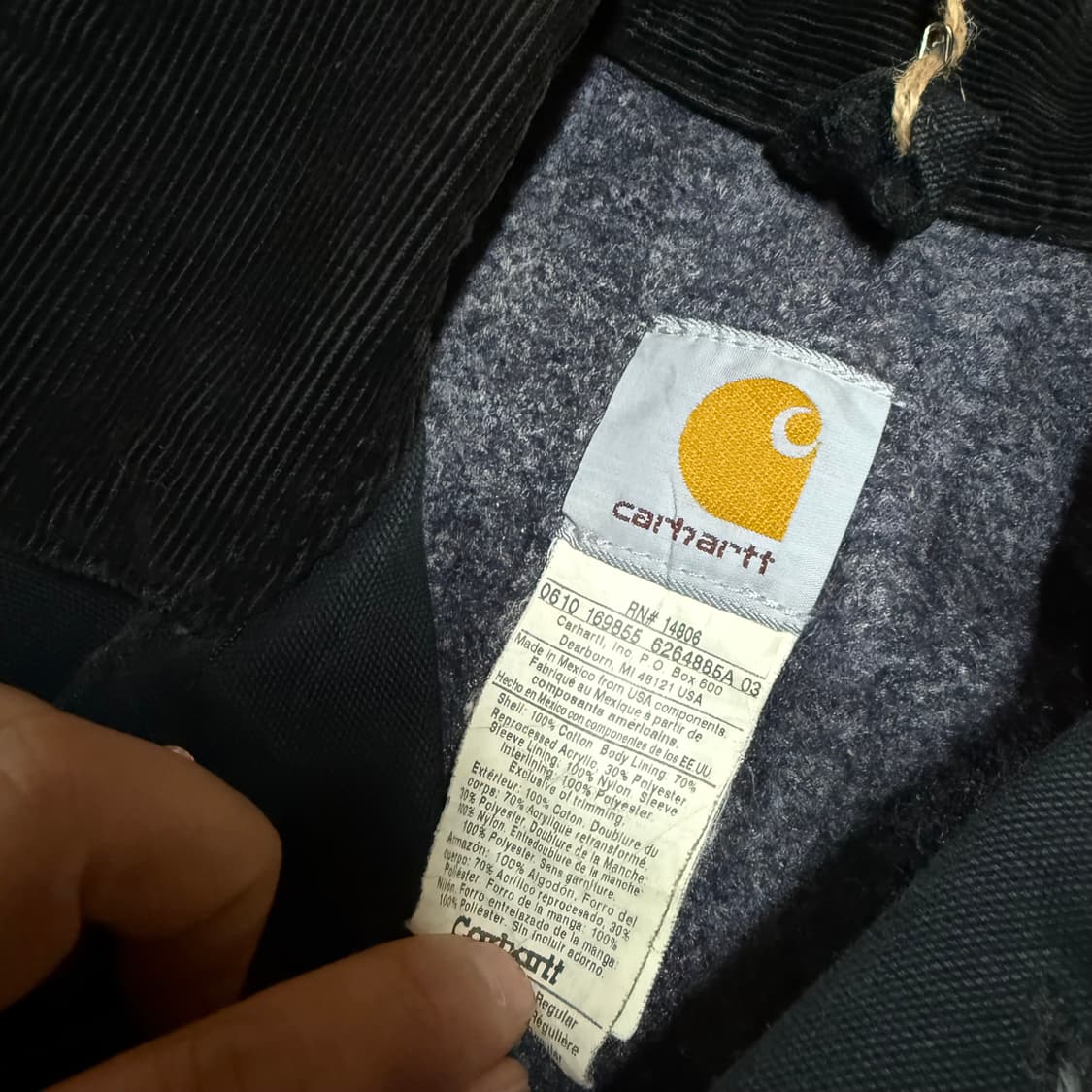 00‘s 칼하트 14806RN 시니어코드 디트로이트 자켓 100-105 상품이미지5